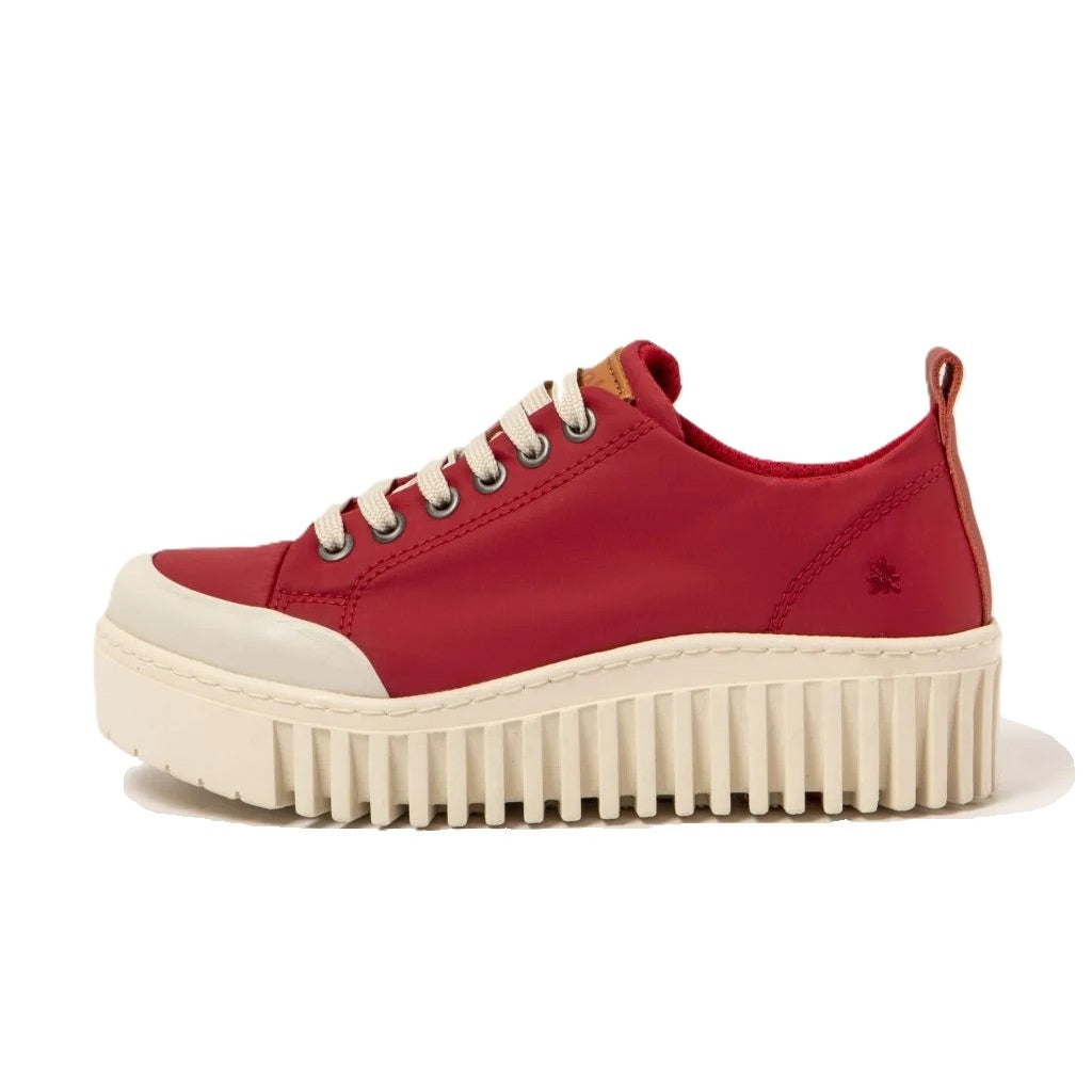 Art sneaker Brighton 1534 women red side