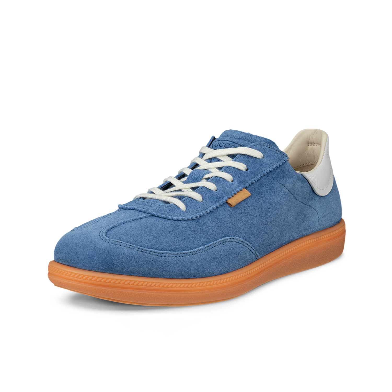 ECCO Soft 11 women sneaker blue suede 235813
