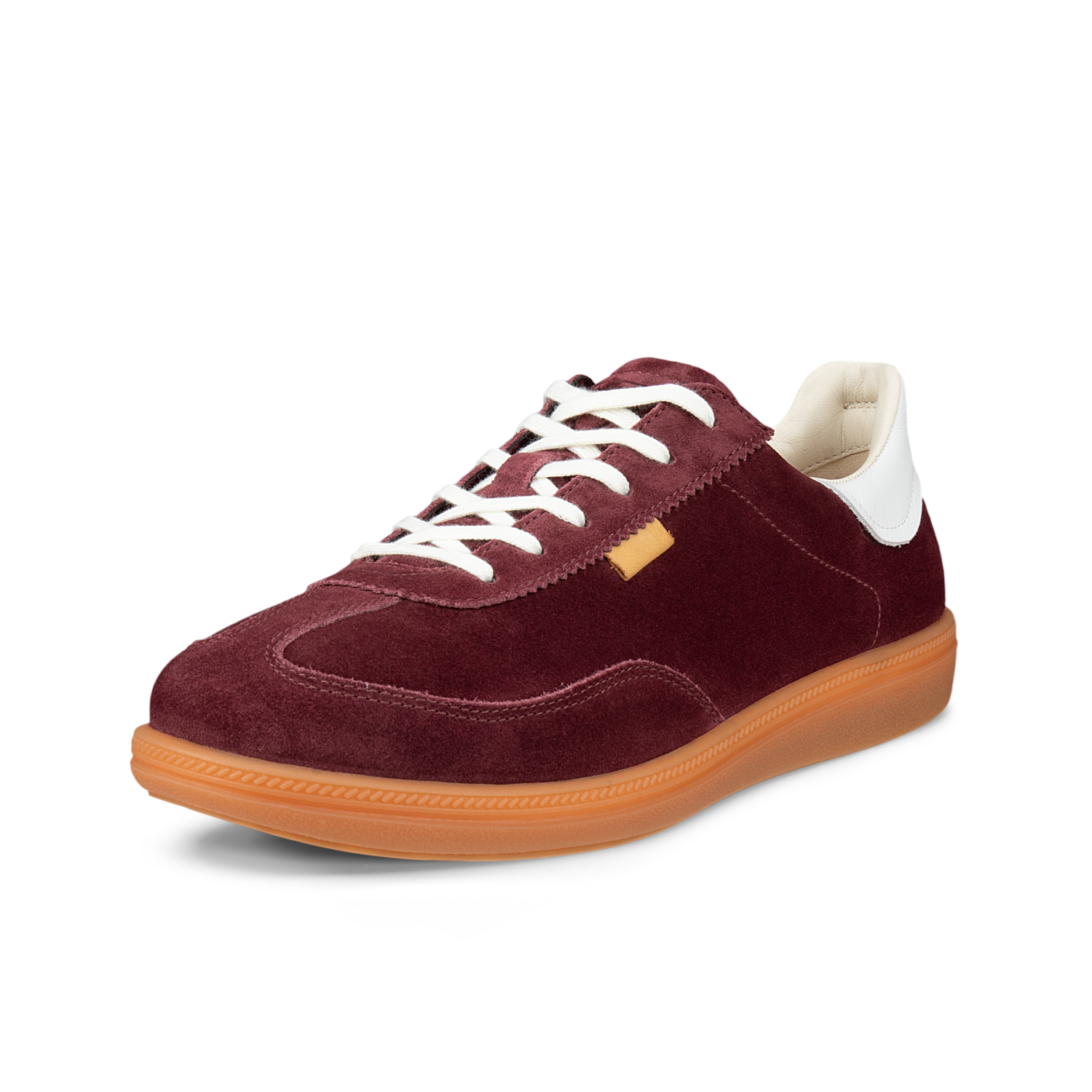 ECCO Soft 11 women sneaker dark ruby suede 235813