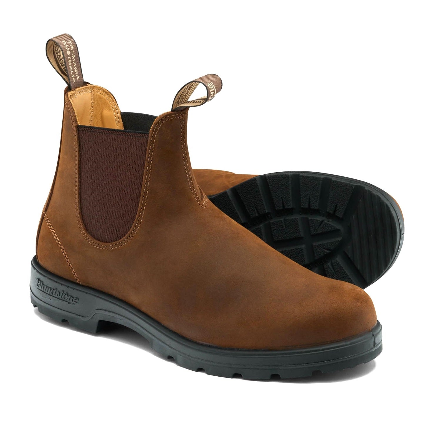 Blundstone #2544 classic boot teak oiled nubuck profile + sole