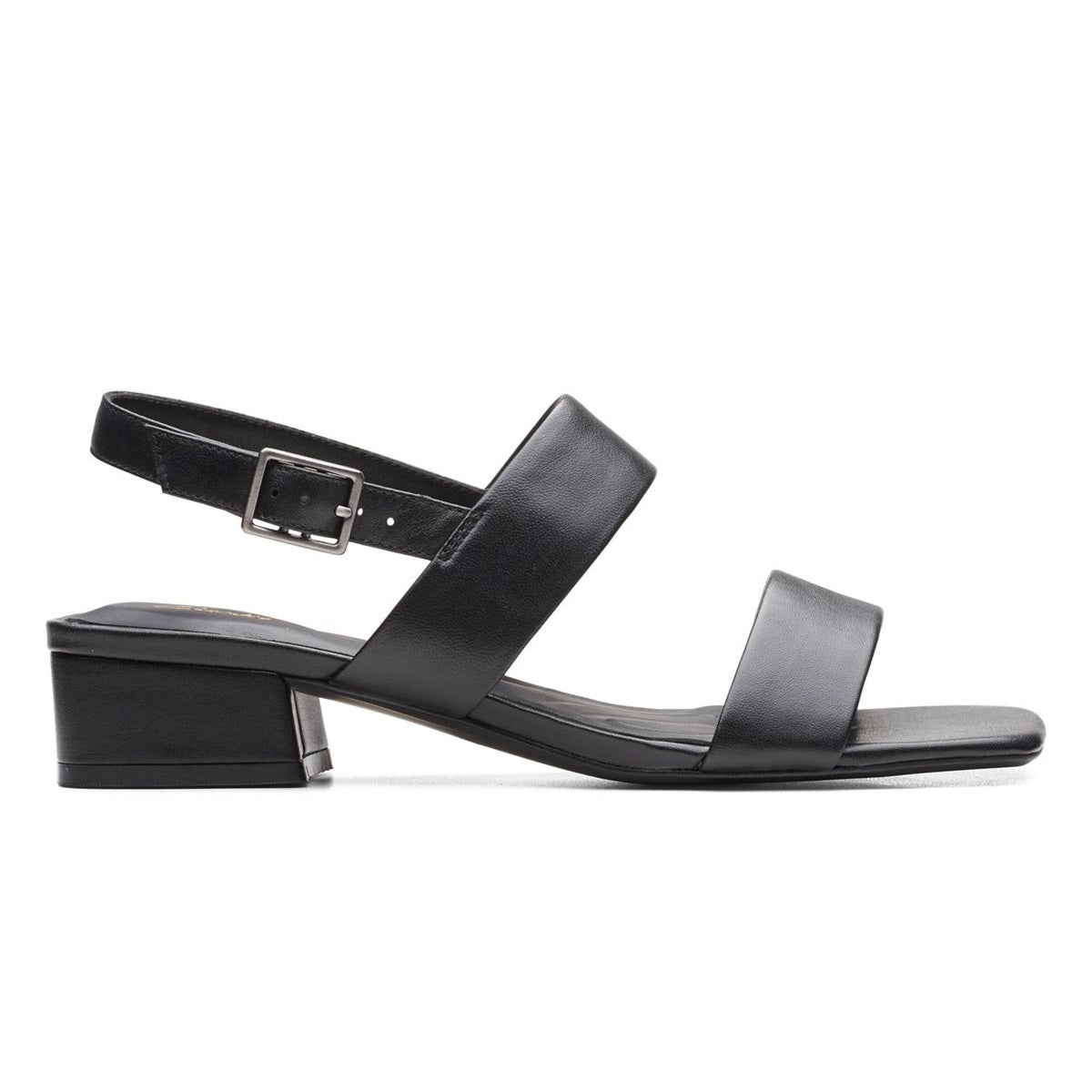 Seren25 strap Clarks women's sandal black side