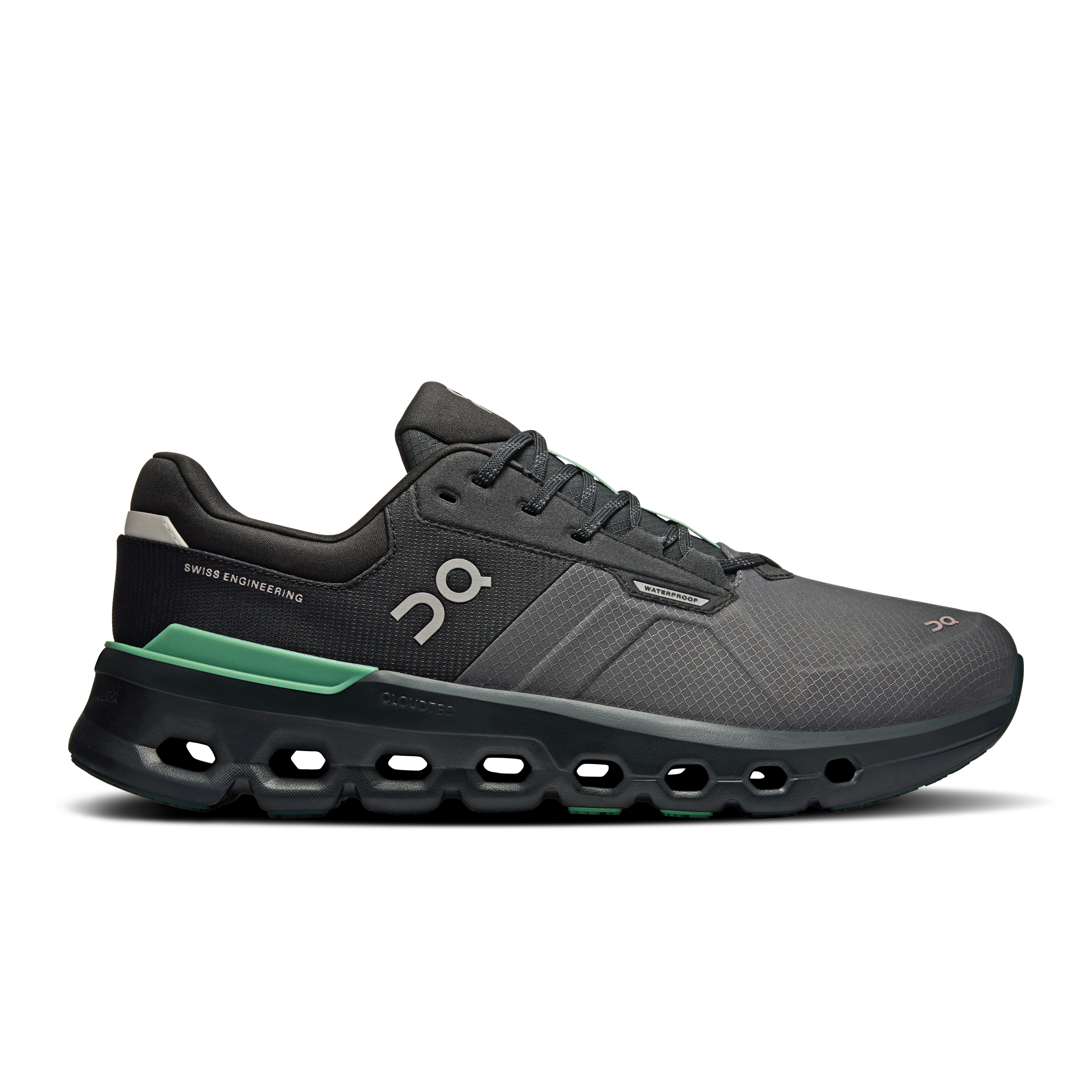 On Cloudrunner 2 waterproof shoe men eclipse rosemary side 3ME10153701