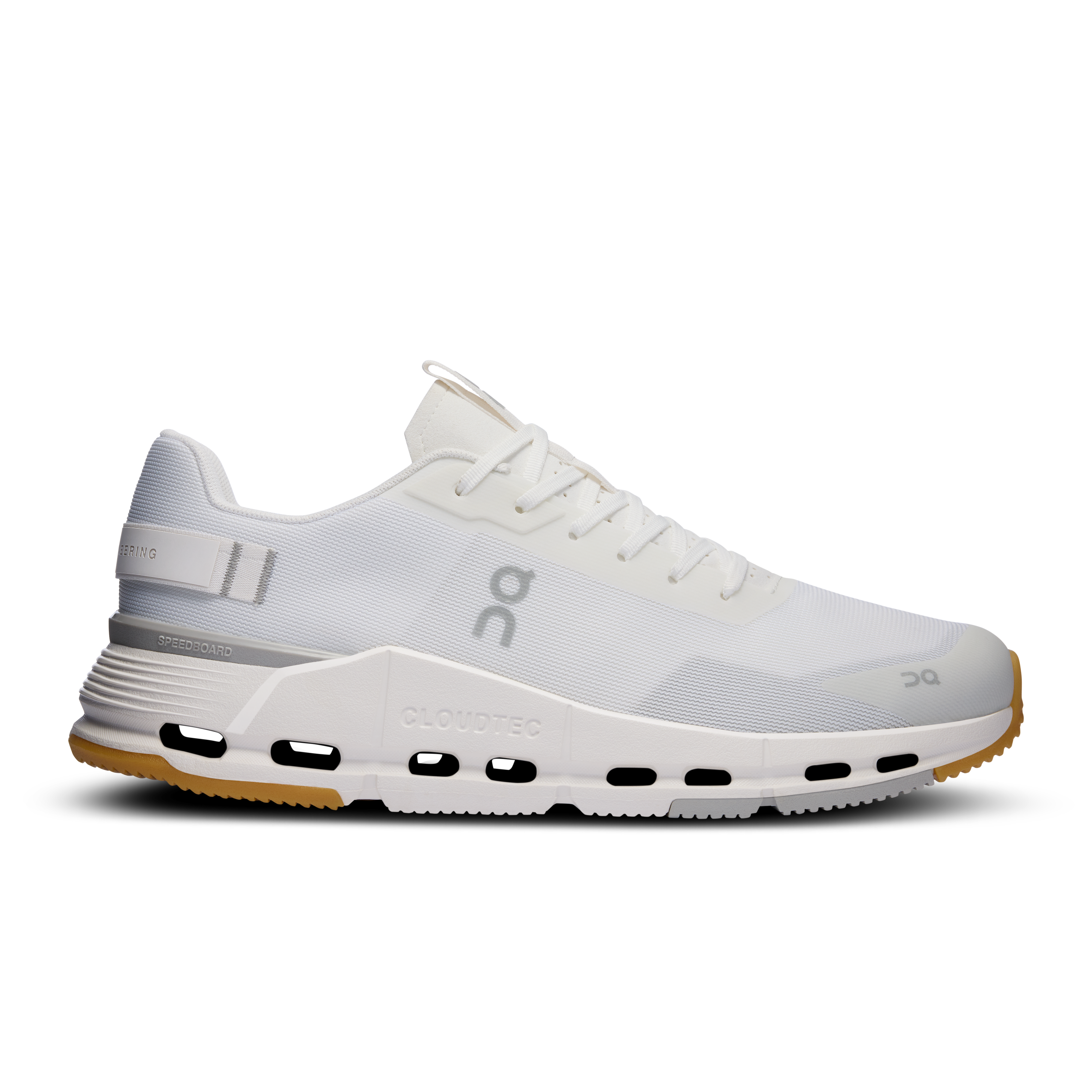 On Cloudnova Form 2 men sneaker shoe white ivory side 3ME30150924