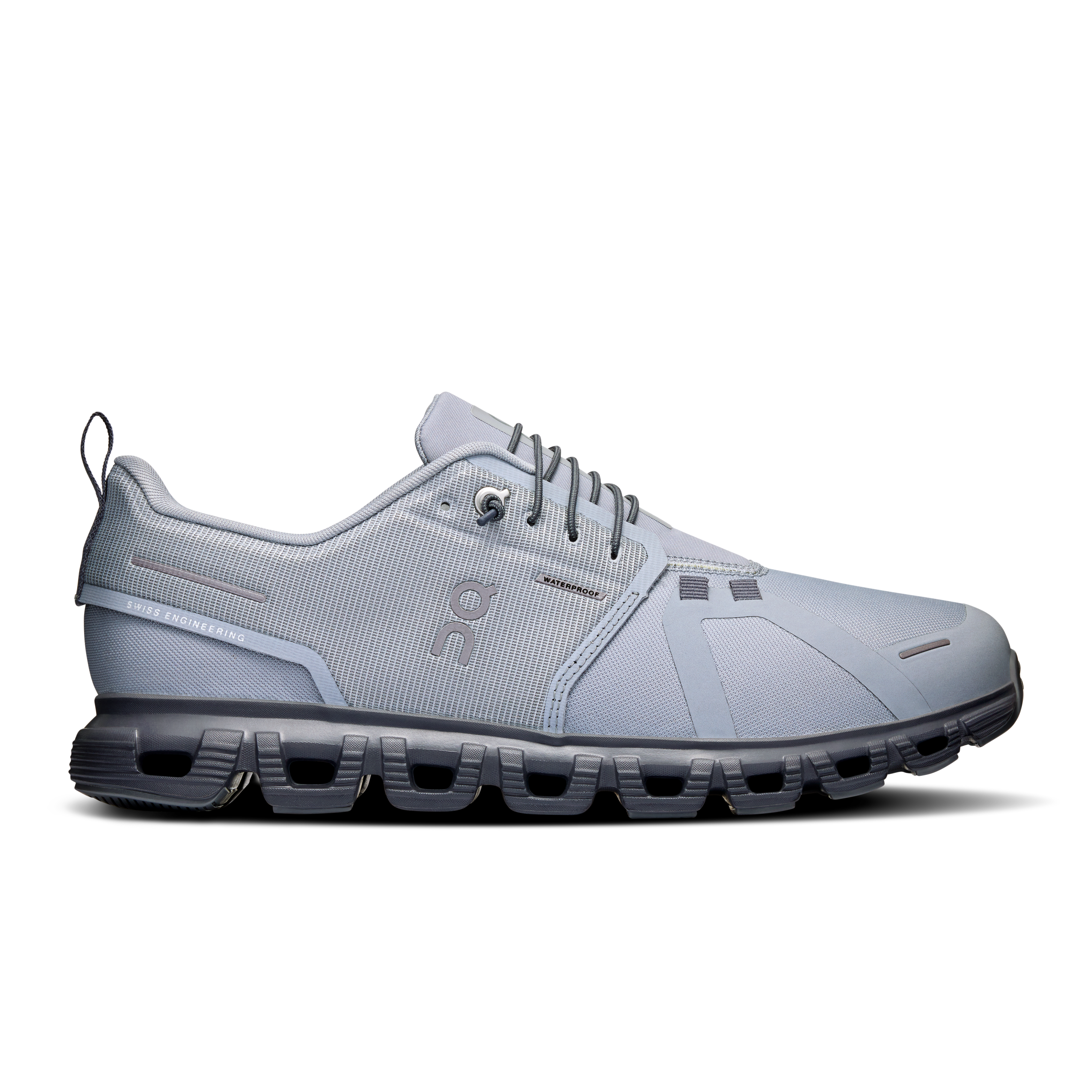 Cloud 6 waterproof slip-on shoe men On alloy wolf grey side 3MF10063030