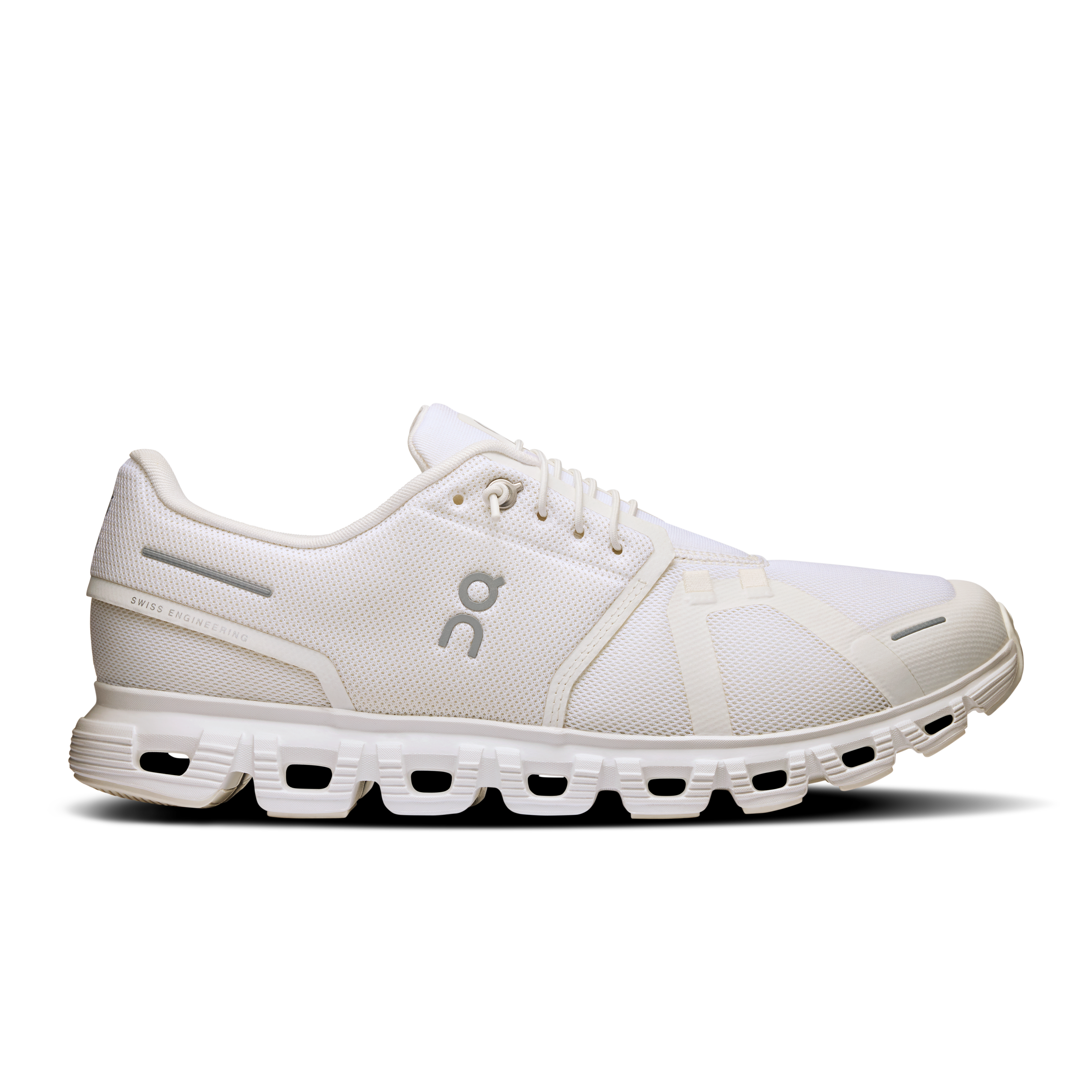 Cloud 6 men slip-on shoe On all white side 3MF10071200