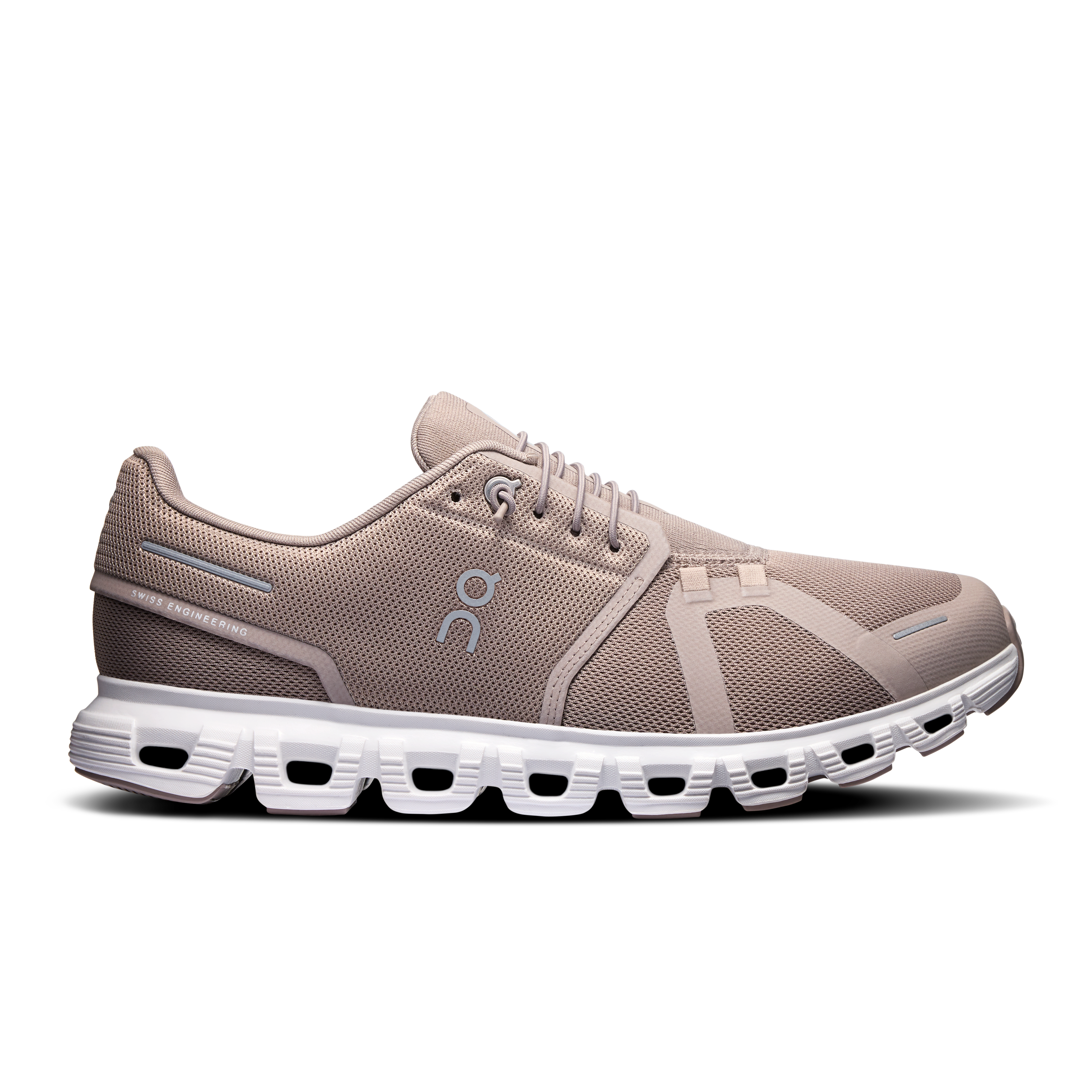 Cloud 6 men slip-on shoe On fog white taupe side 3MD10073280