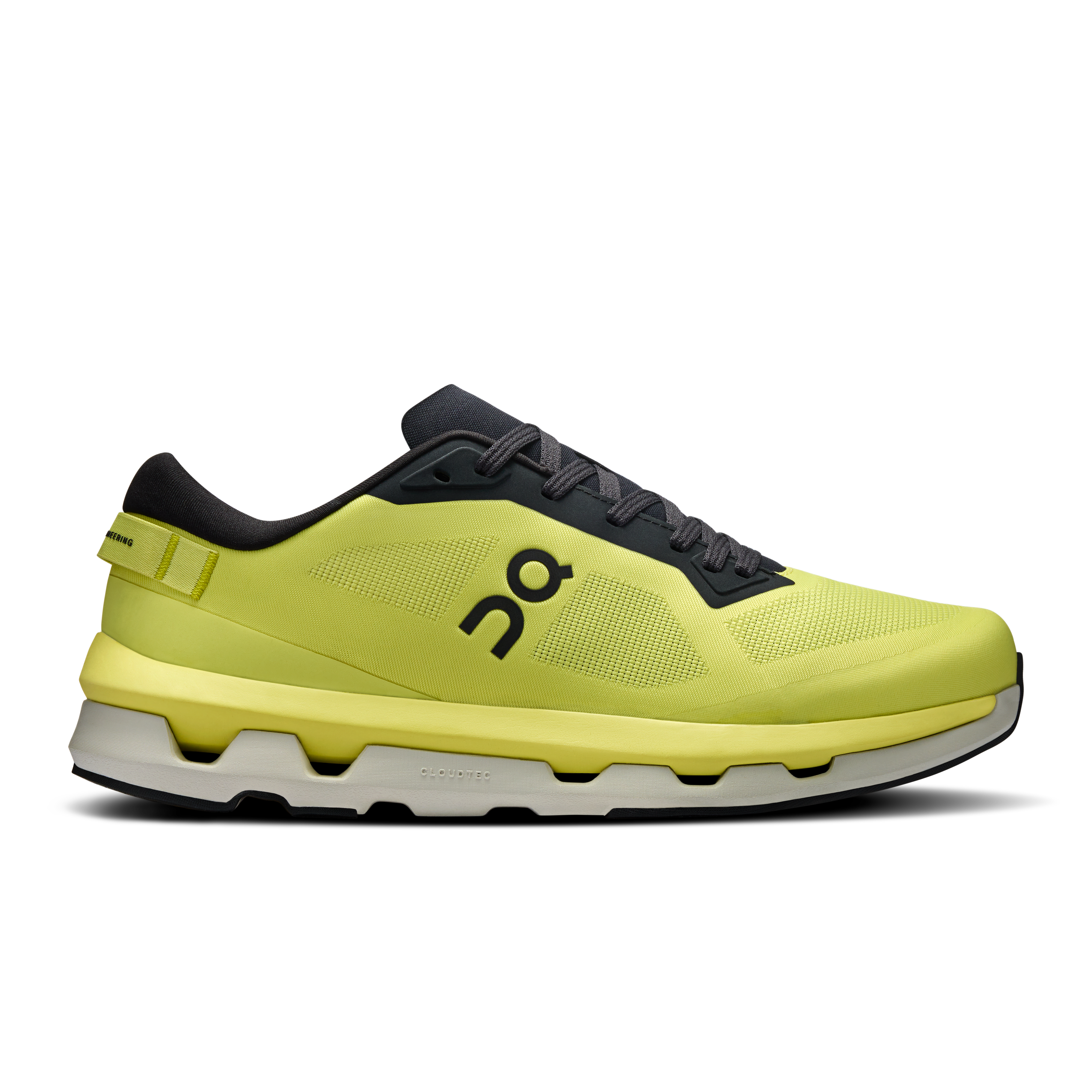 Cloudzone sneaker shoe On men limelight black yellow side 3MF10080137