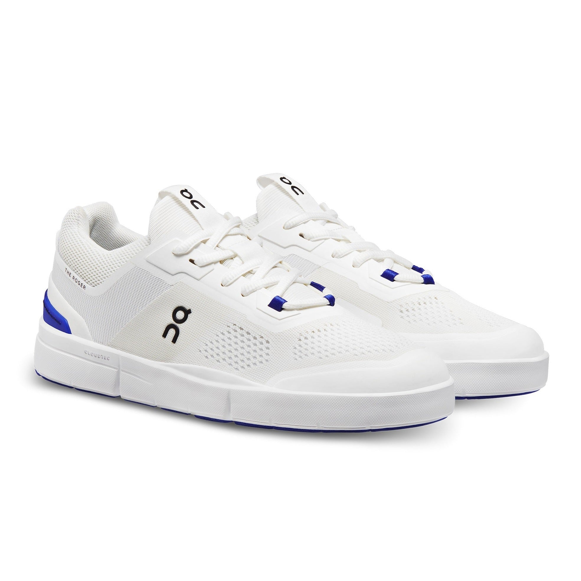 Roger Spin On sneaker women white indigo pair