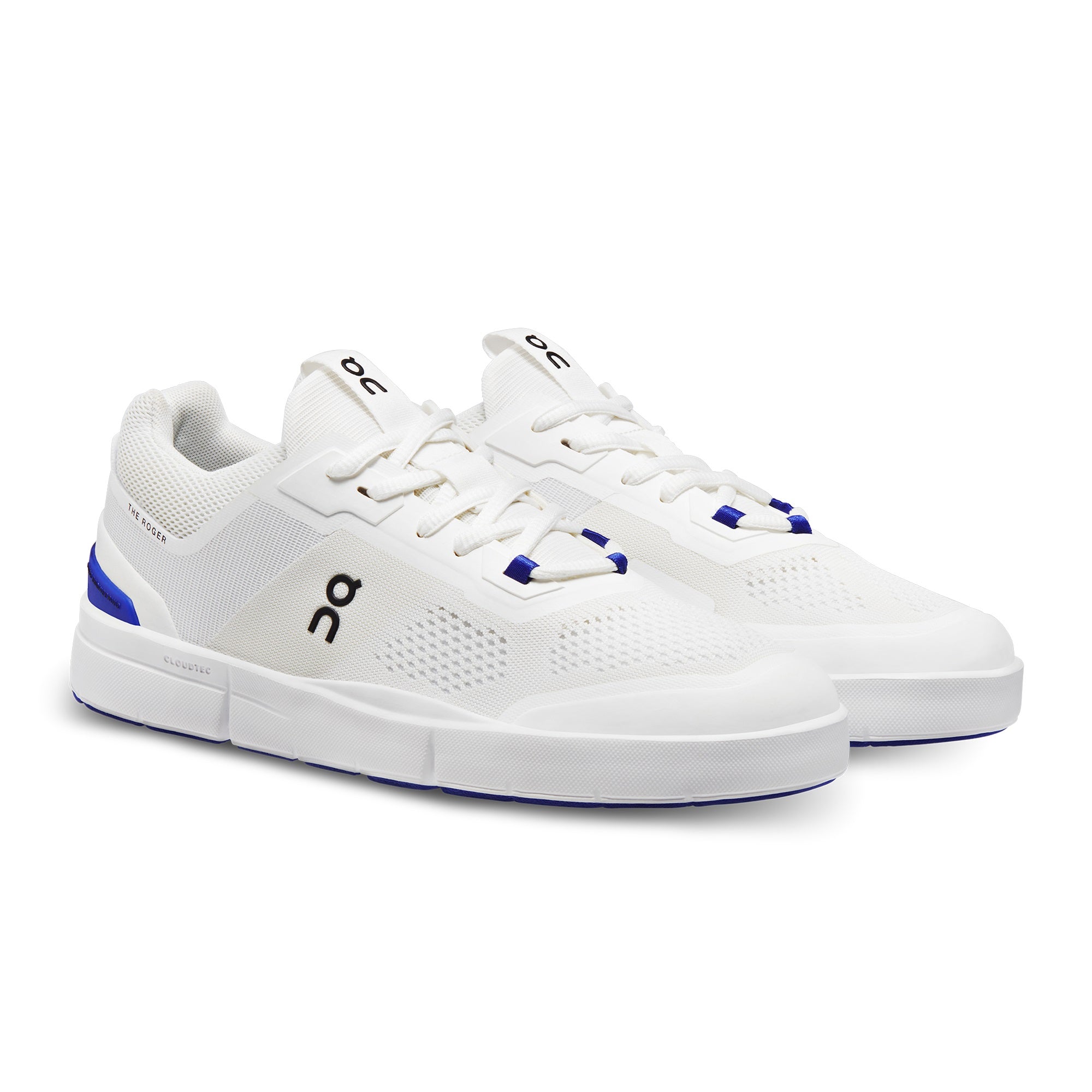 Roger Spin On sneaker men white indigo pair