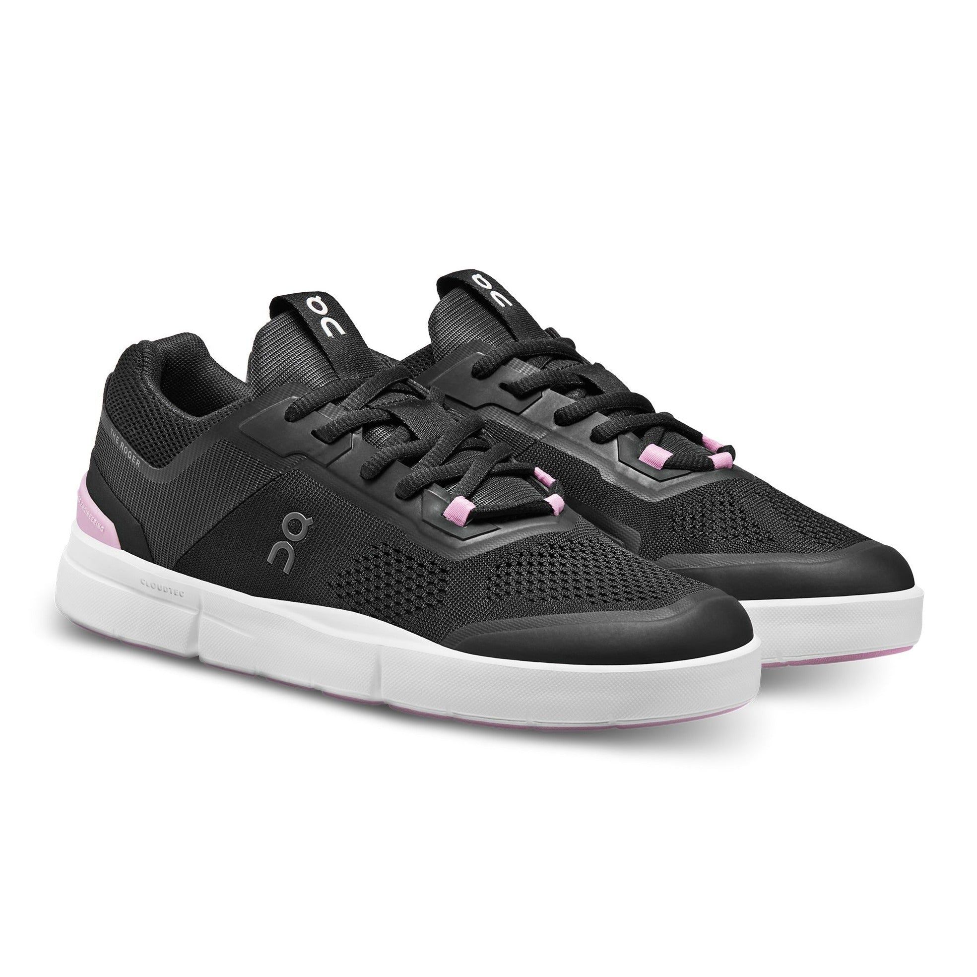 Roger Spin On sneaker women black zephyr pair