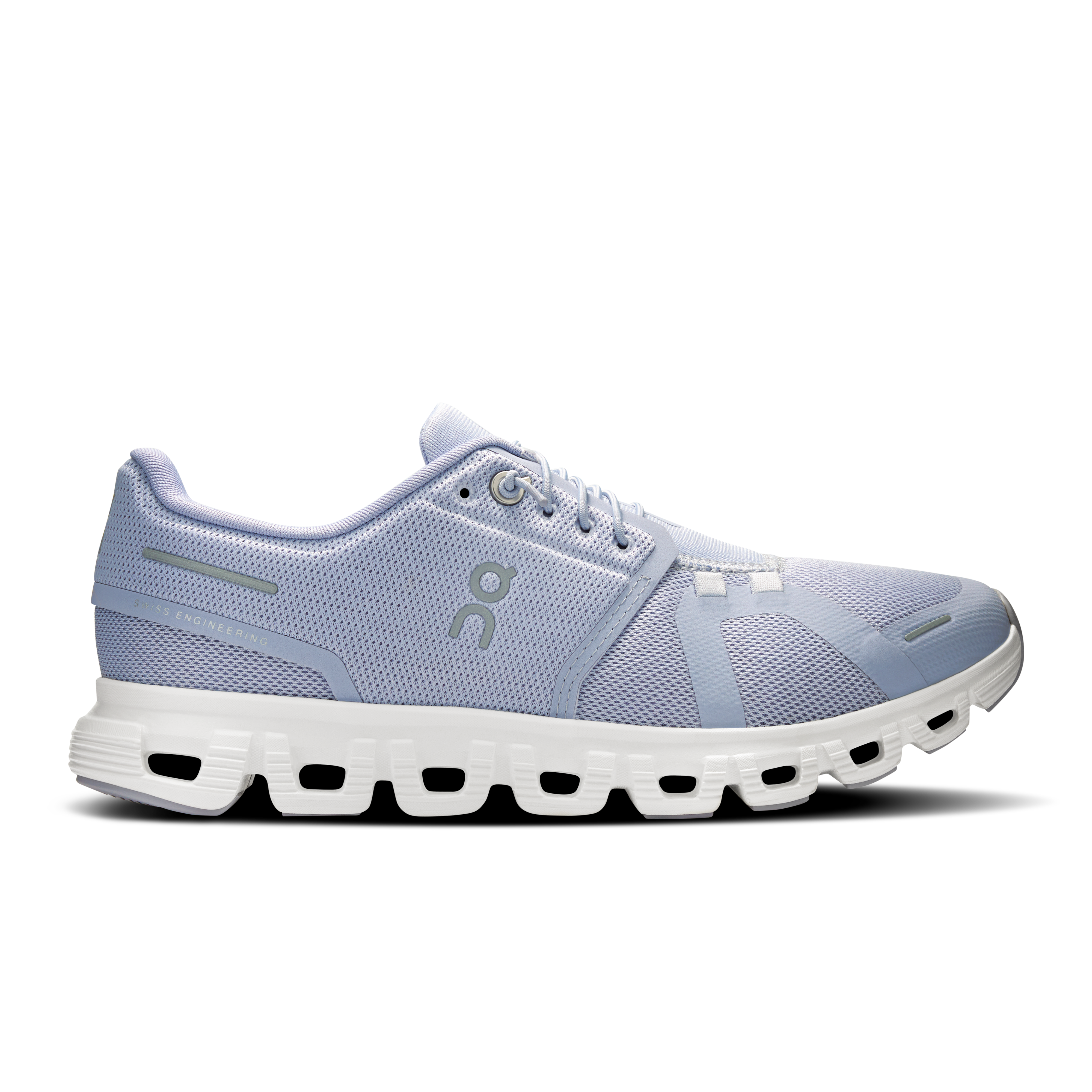 On Cloud 6 women slip-on shoe nimbus white side 3WF10061085