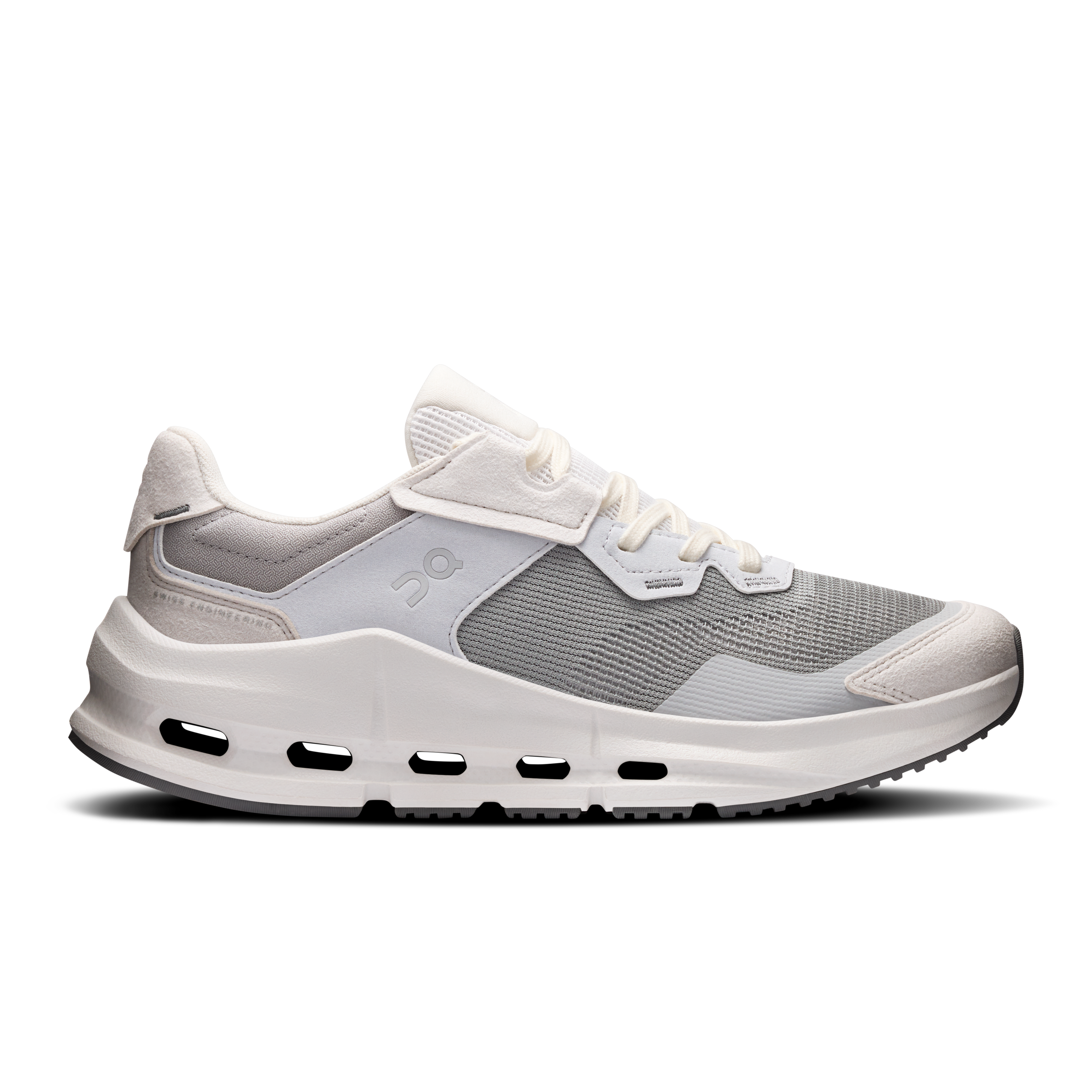 Cloudnova rift sneaker women On alloy glacier grey side 3WF30071014