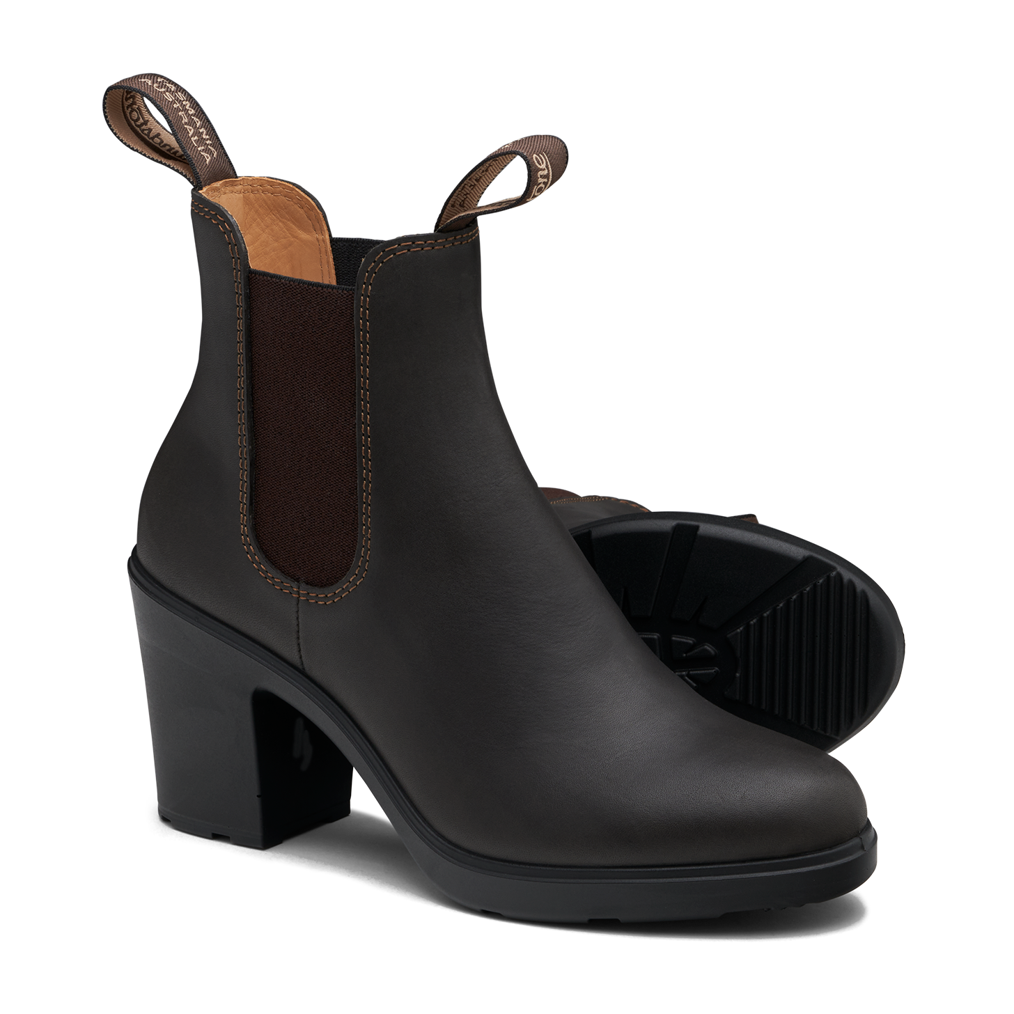 Blundstone #2366 - Women's High Heel Boot (Stout Brown)