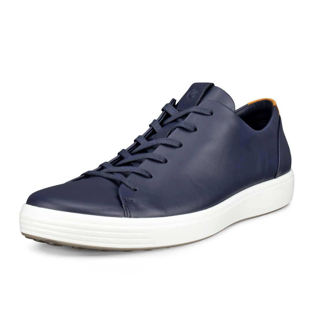 soft 7 dress sneaker shoe men ecco marine dark blue 470794