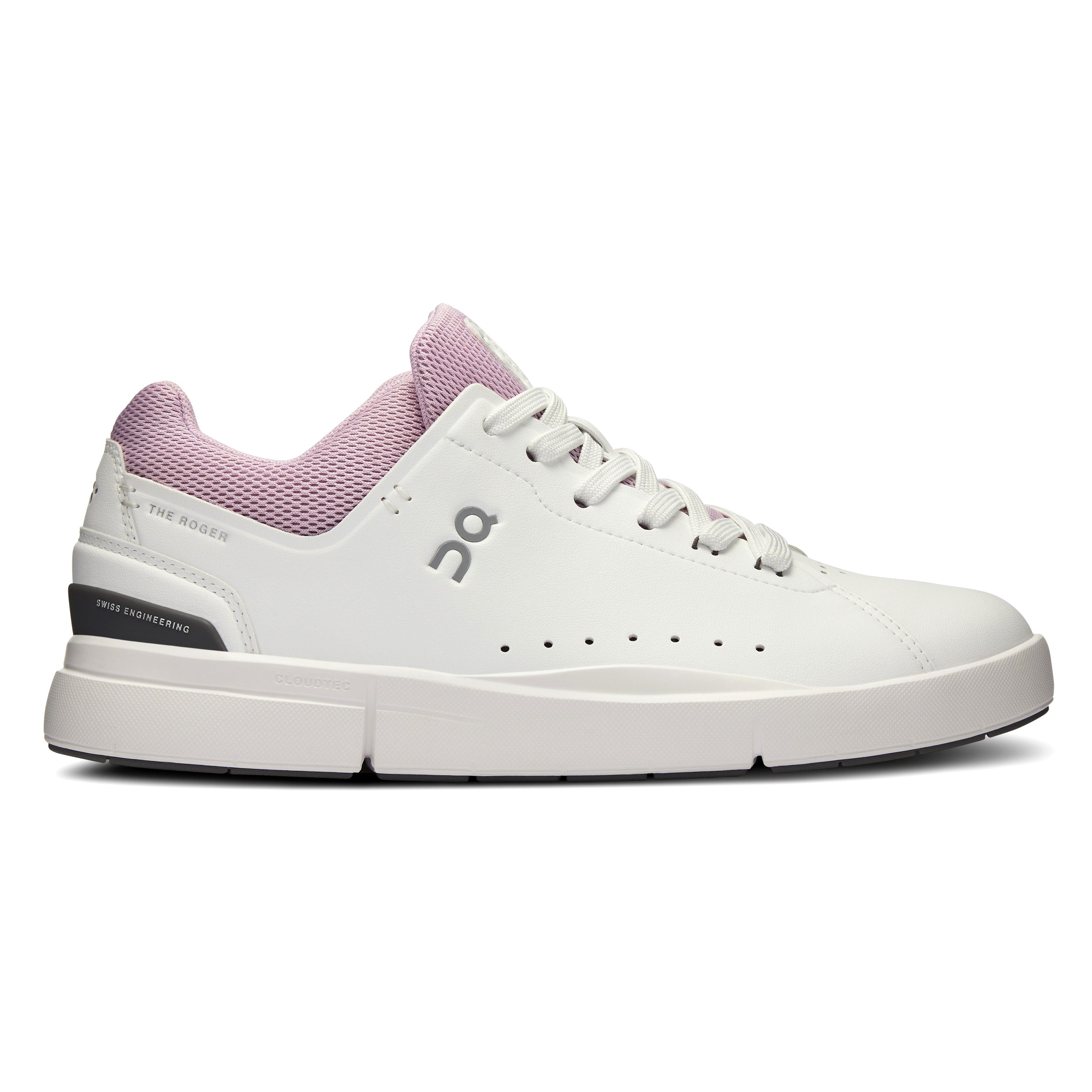 Roger advantage sneaker On running women white aster 48.98104
