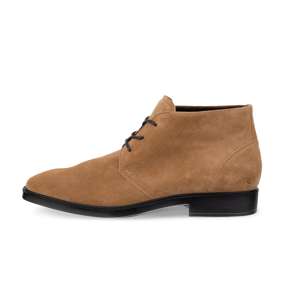 ECCO metropole milan chukka boot men tan suede side 52335405034