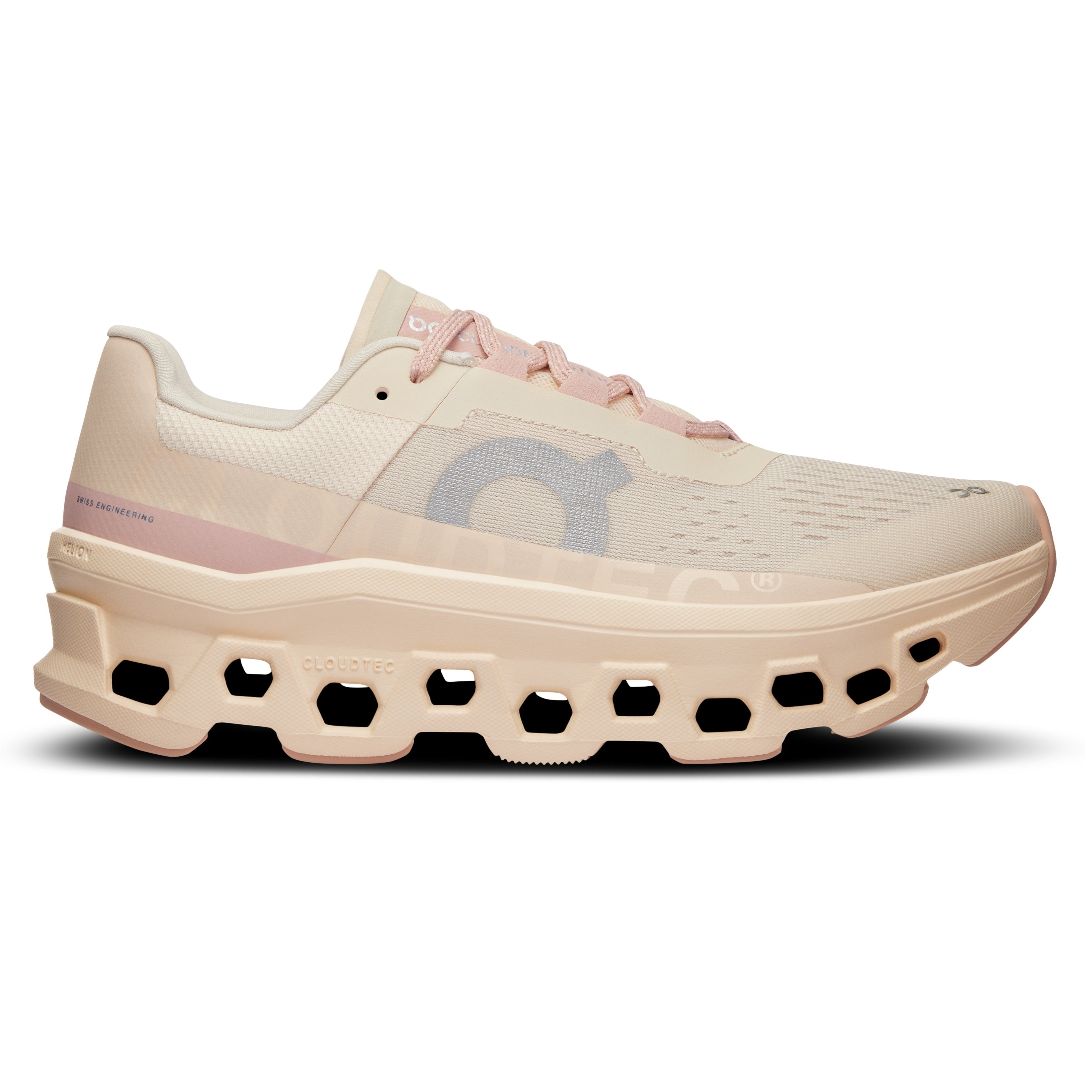 Cloudmonster On running shoe women moon fawn side 61.97785