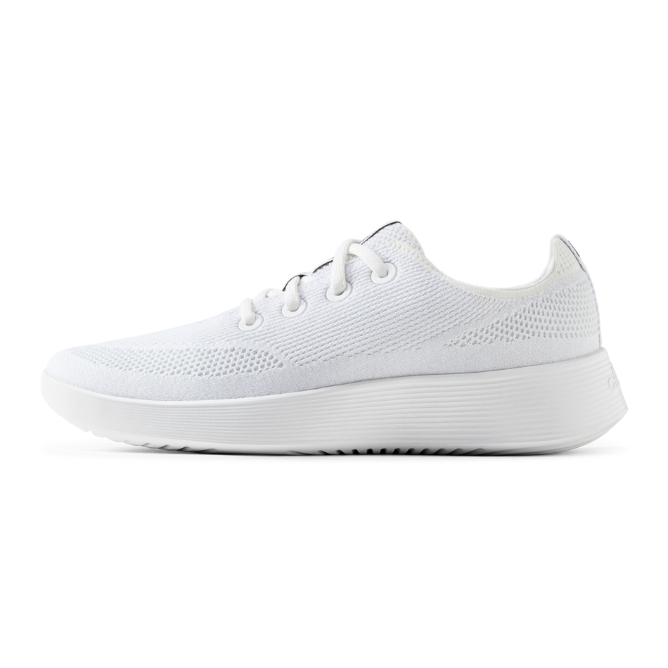 Tree Runner Go Allbirds women shoe blizzard white side