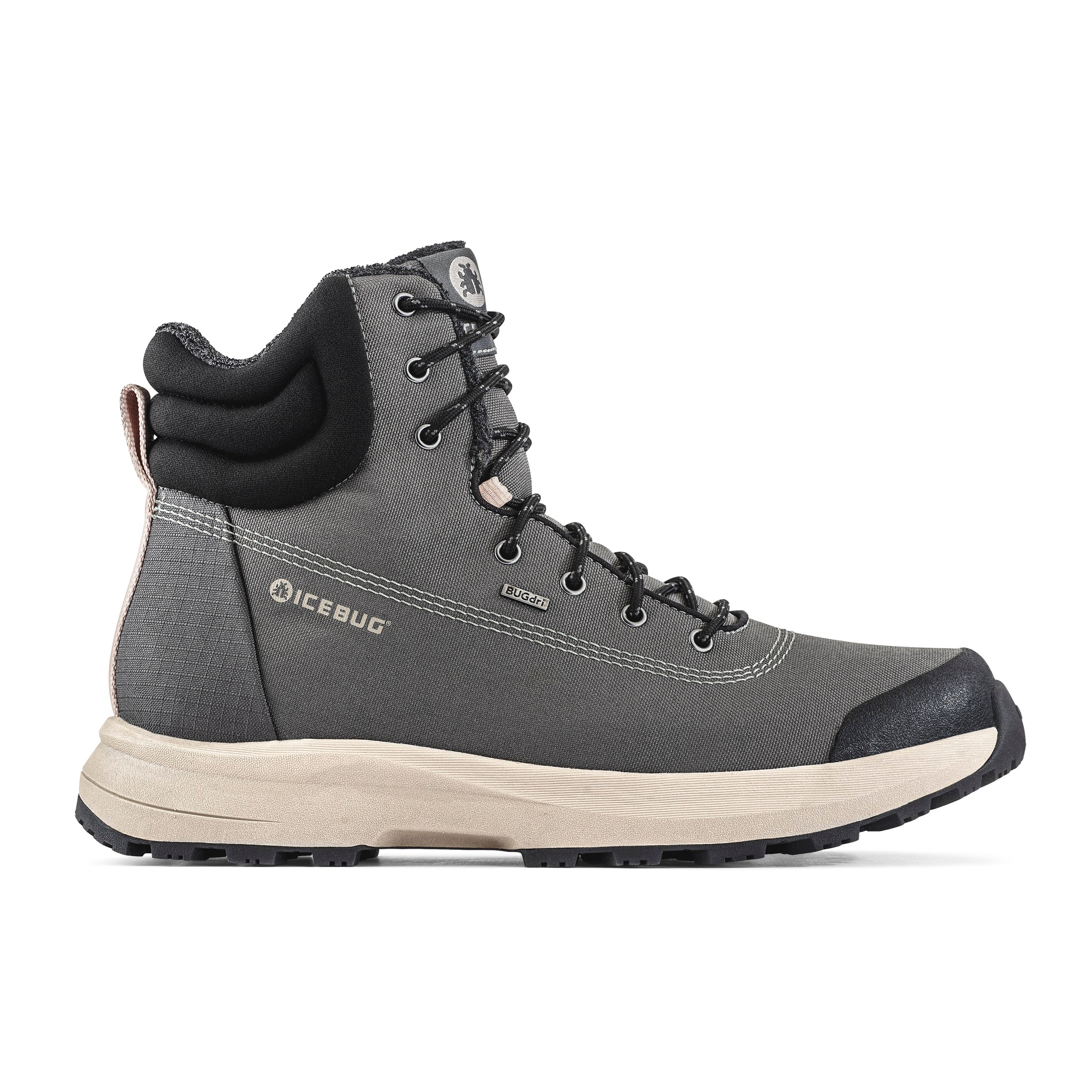 Lunne NT winter hiking boot Icebug grey side