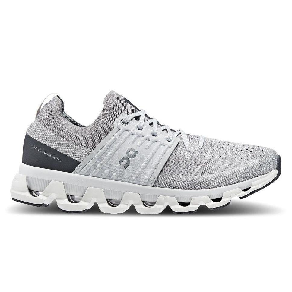 3MD10560094 on running shoe cloudswift men alloy glacier grey side