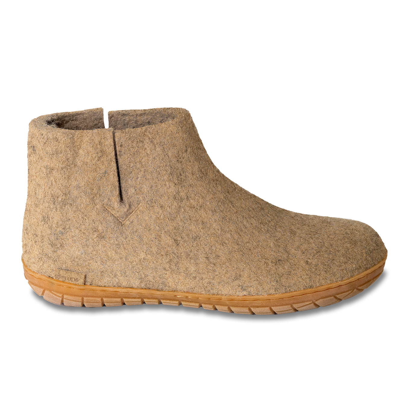*NEW* Glerups Slipper - Ankle Boot Cut (Natural Rubber Sole)