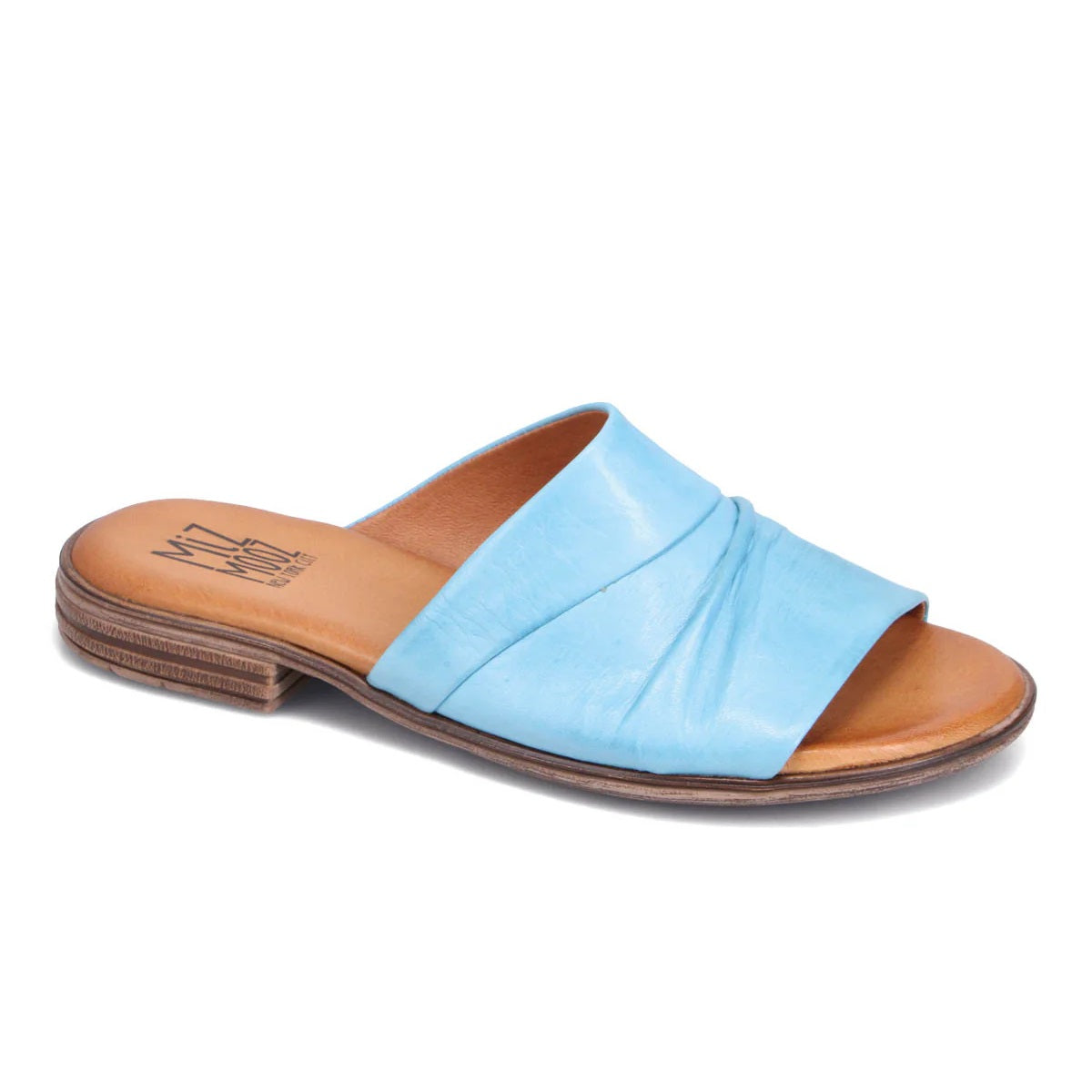 Miz Mooz Delilah slide sandal women air blue
