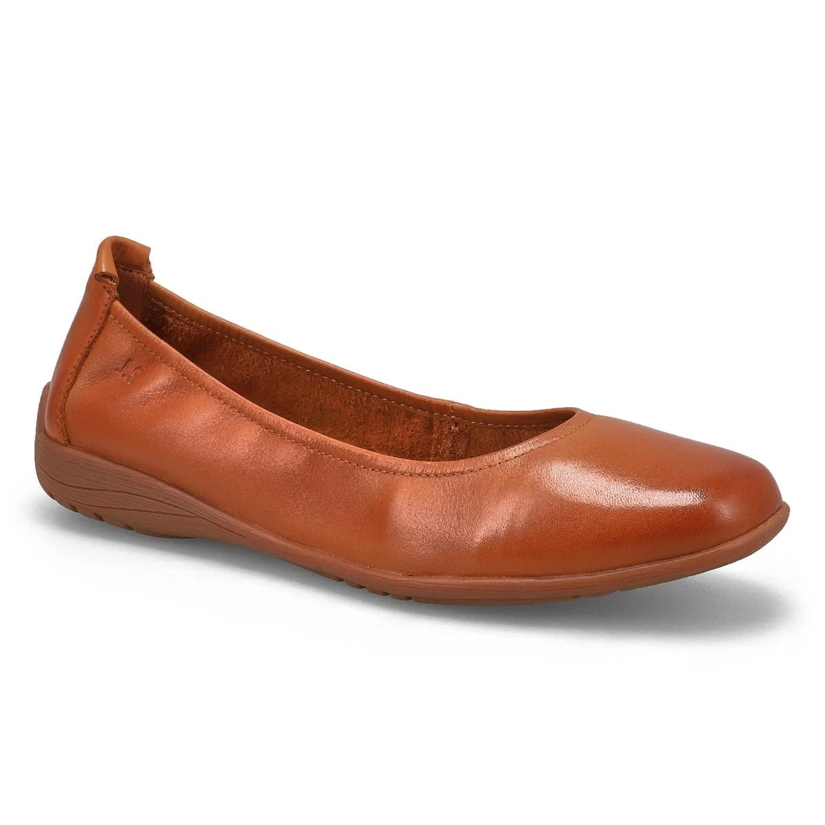 Josef Seibel Fenja 01 Ballerina Wit - Dames Schoenen Van Nappakalfsleer