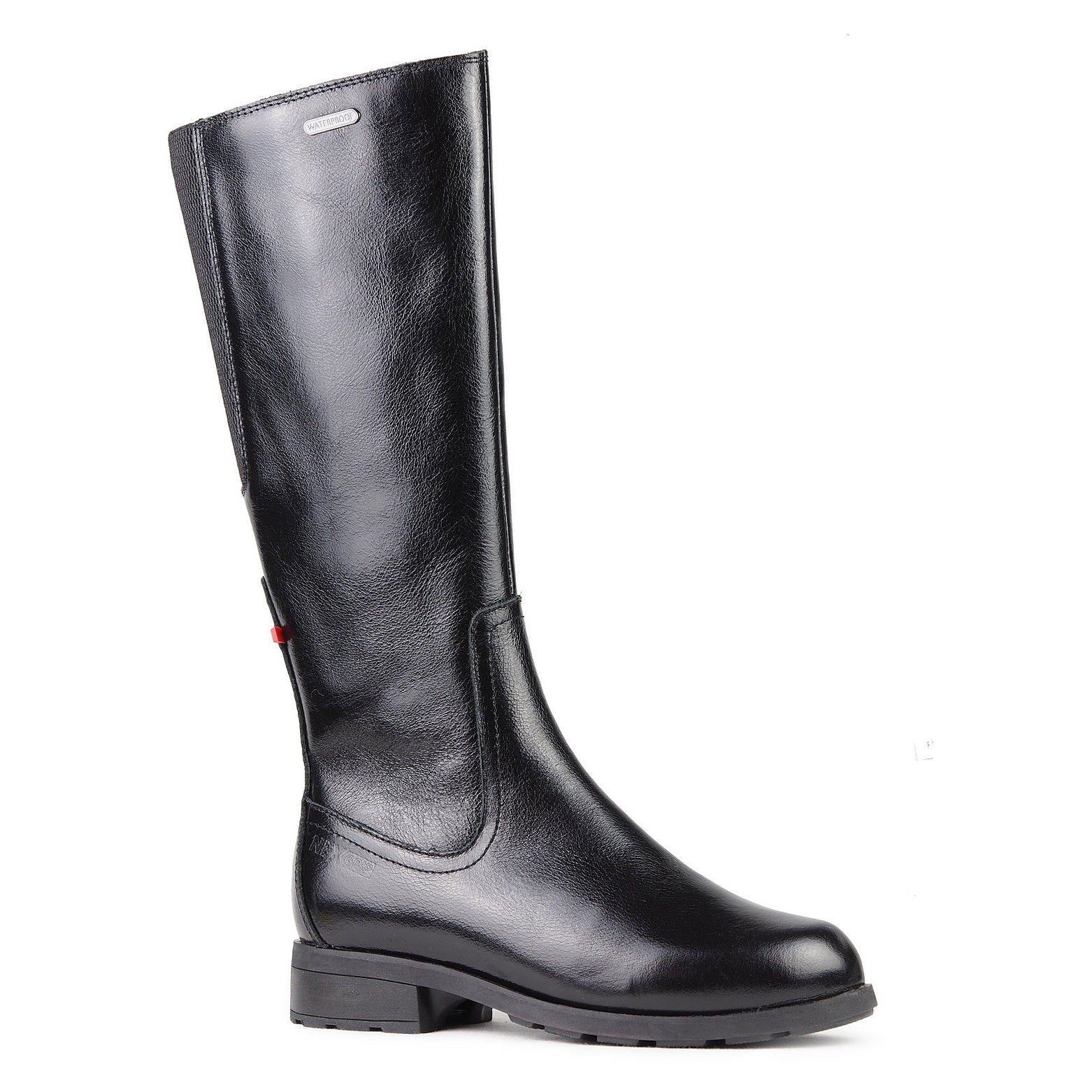 Ice Elizabeth Nexgrip women tall dress winter cleat boot black