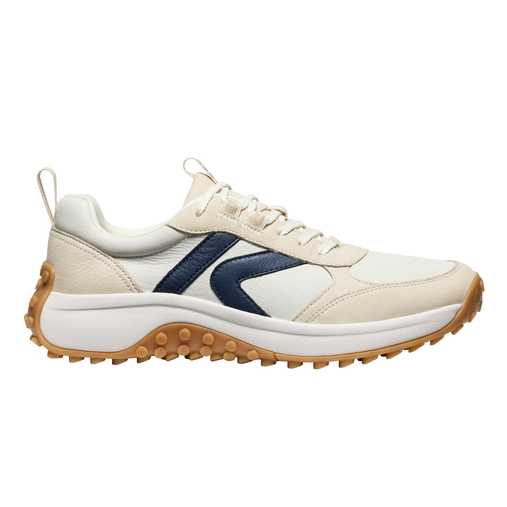 KS86 leather sneaker Keen men birch white side
