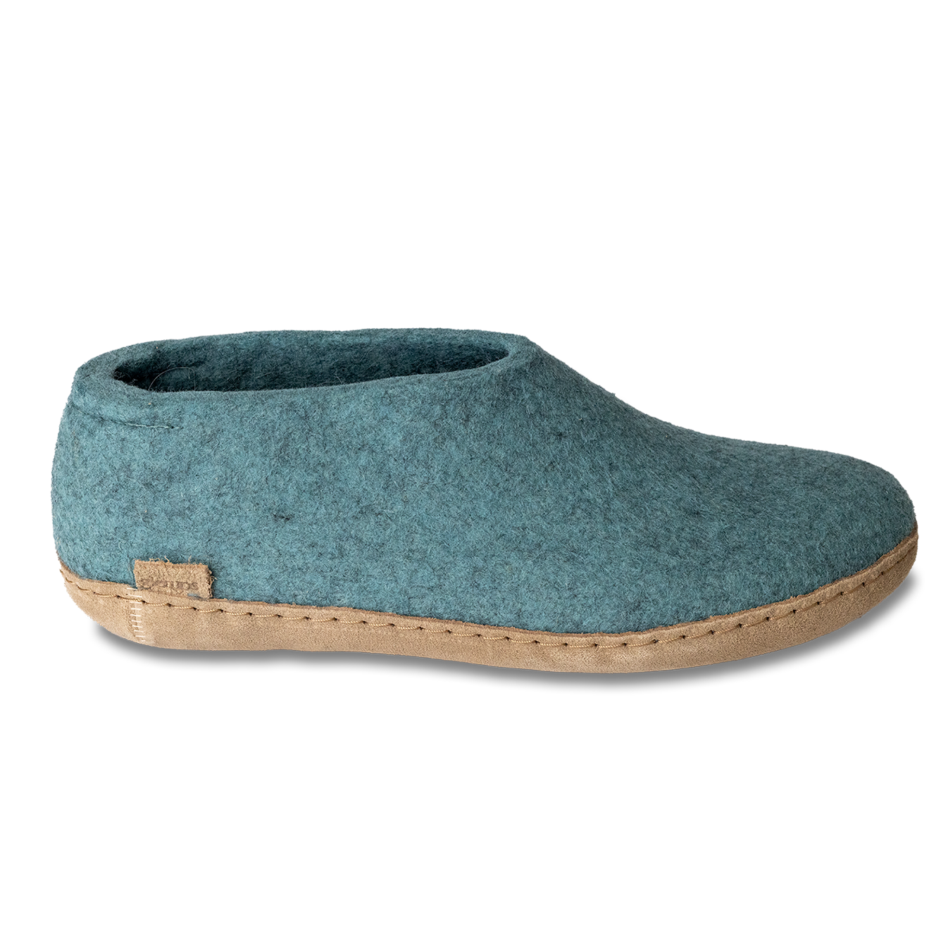 Glerups shoe suede sole north sea green