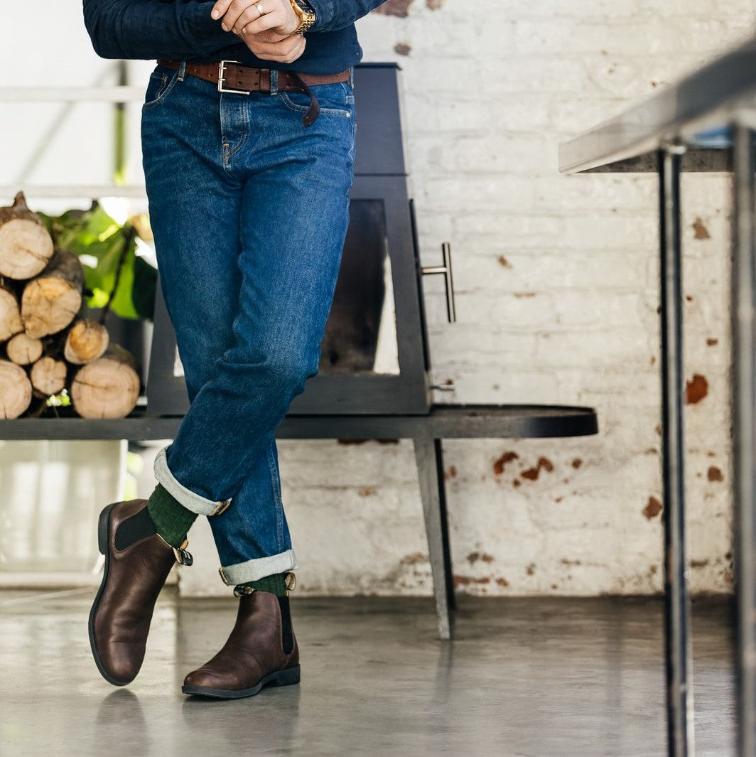 blundstone dress ankle boot 1900 chestnut model