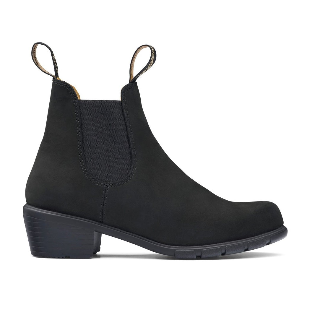 Blundstone 1960 Women s Heeled Boot Black Nubuck