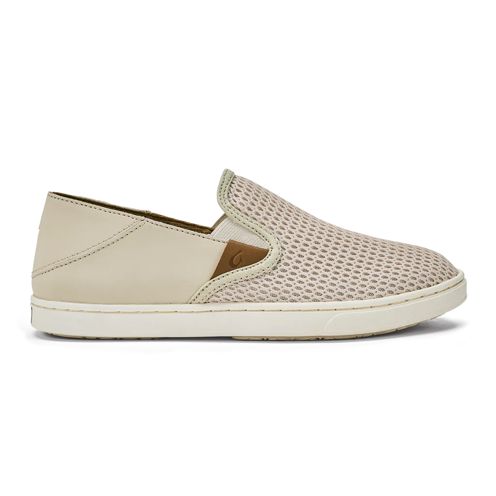 Olukai women sneaker shoe Pehuea tapa sand side