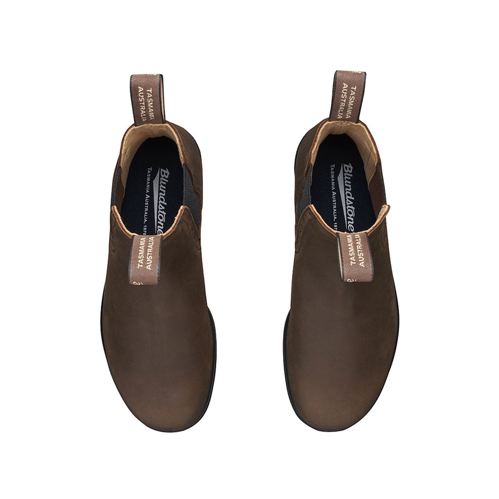 blundstone women series high top boot 2151 antique brown top overhead