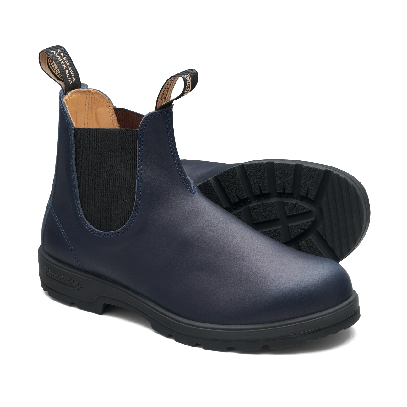Blundstone #2246 Classic boot navy blue pair sole