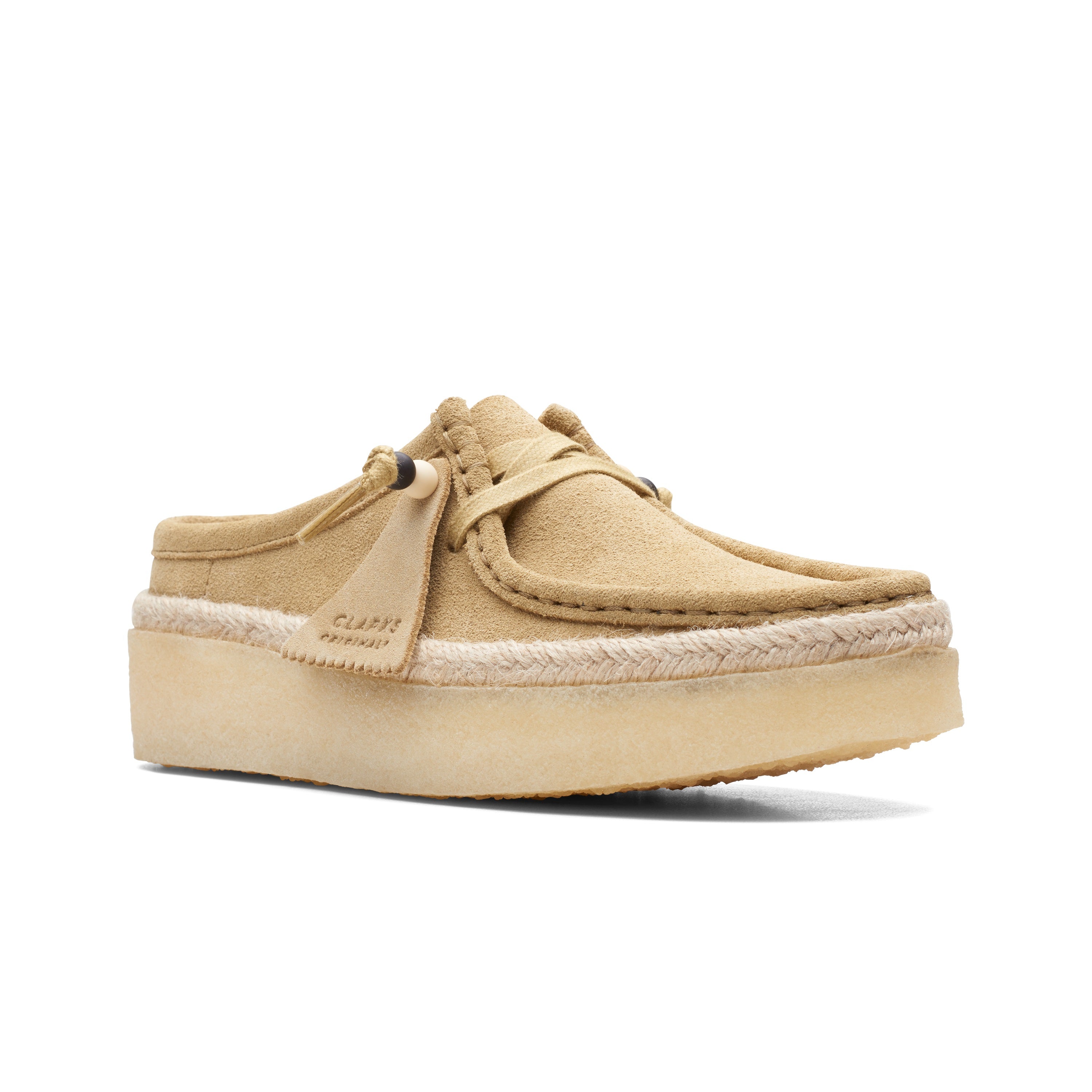 Clarks Originals wallabee cup lo mule women maple suede