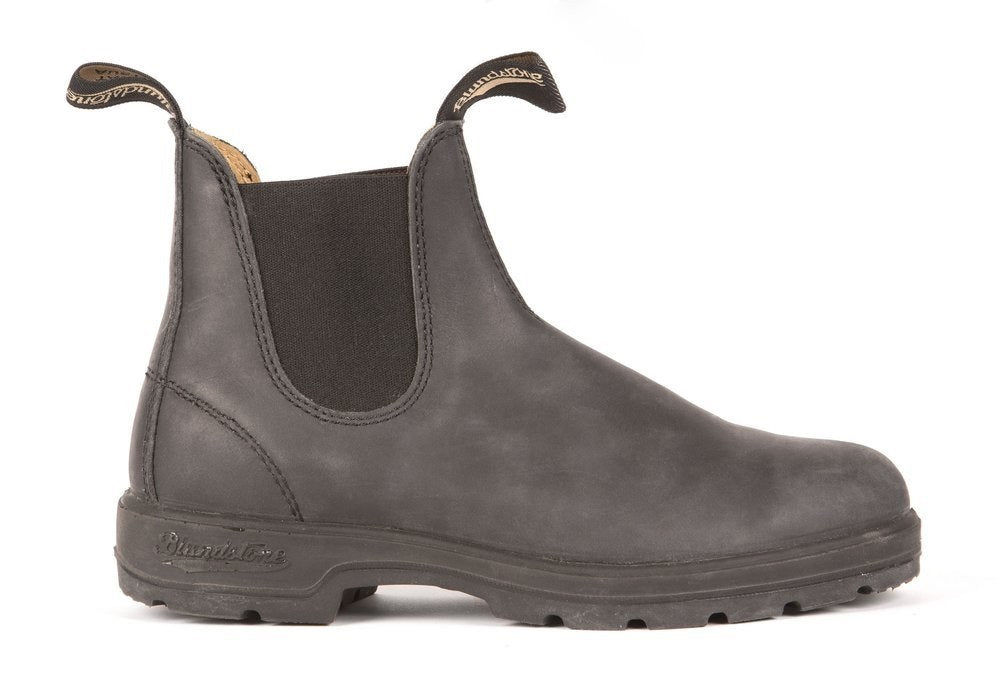 Rustic Black Blundstone Canvas Boot Review Blundstone #587 Classic