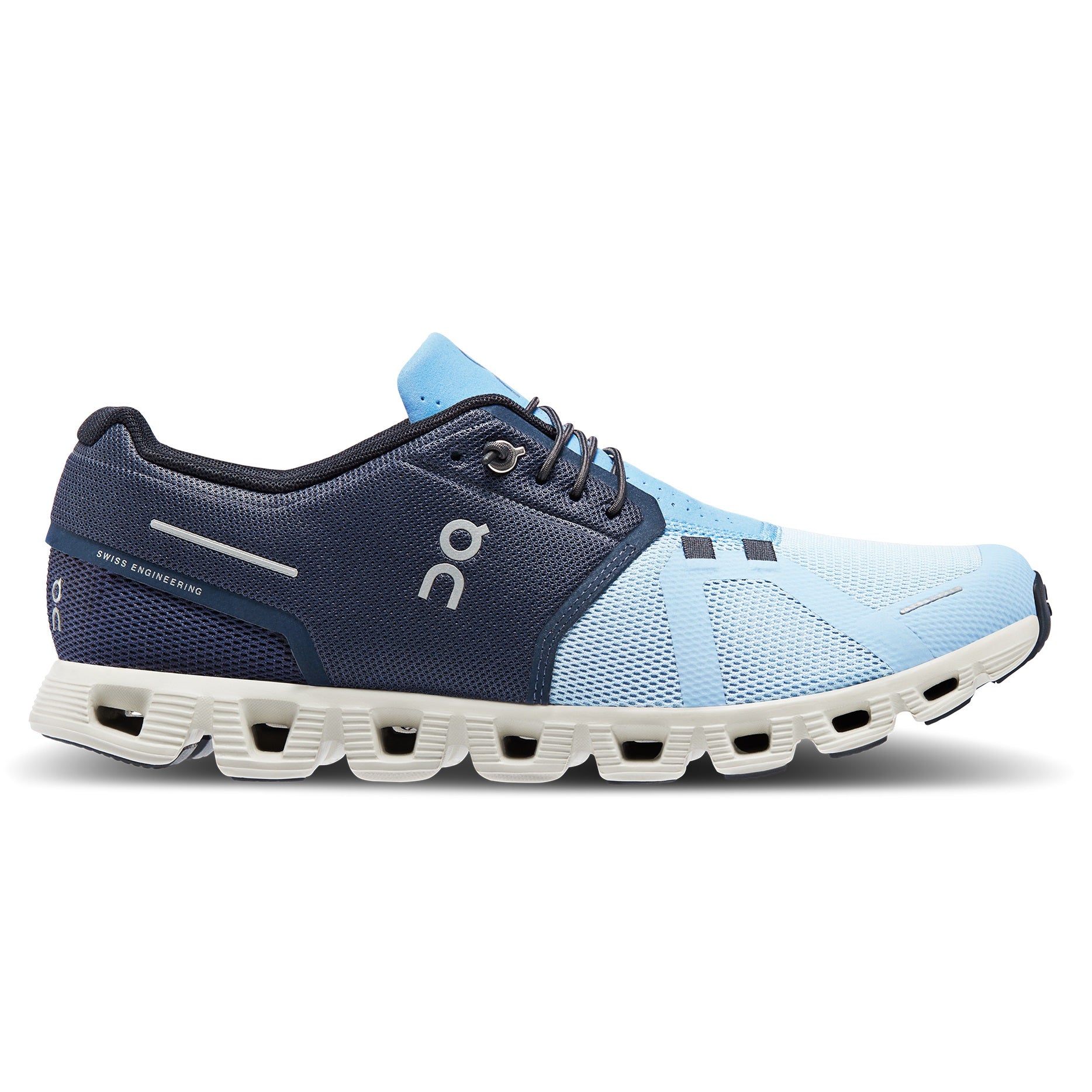 On Running Cloud 5 men slip-on running shoe midnight chambray side