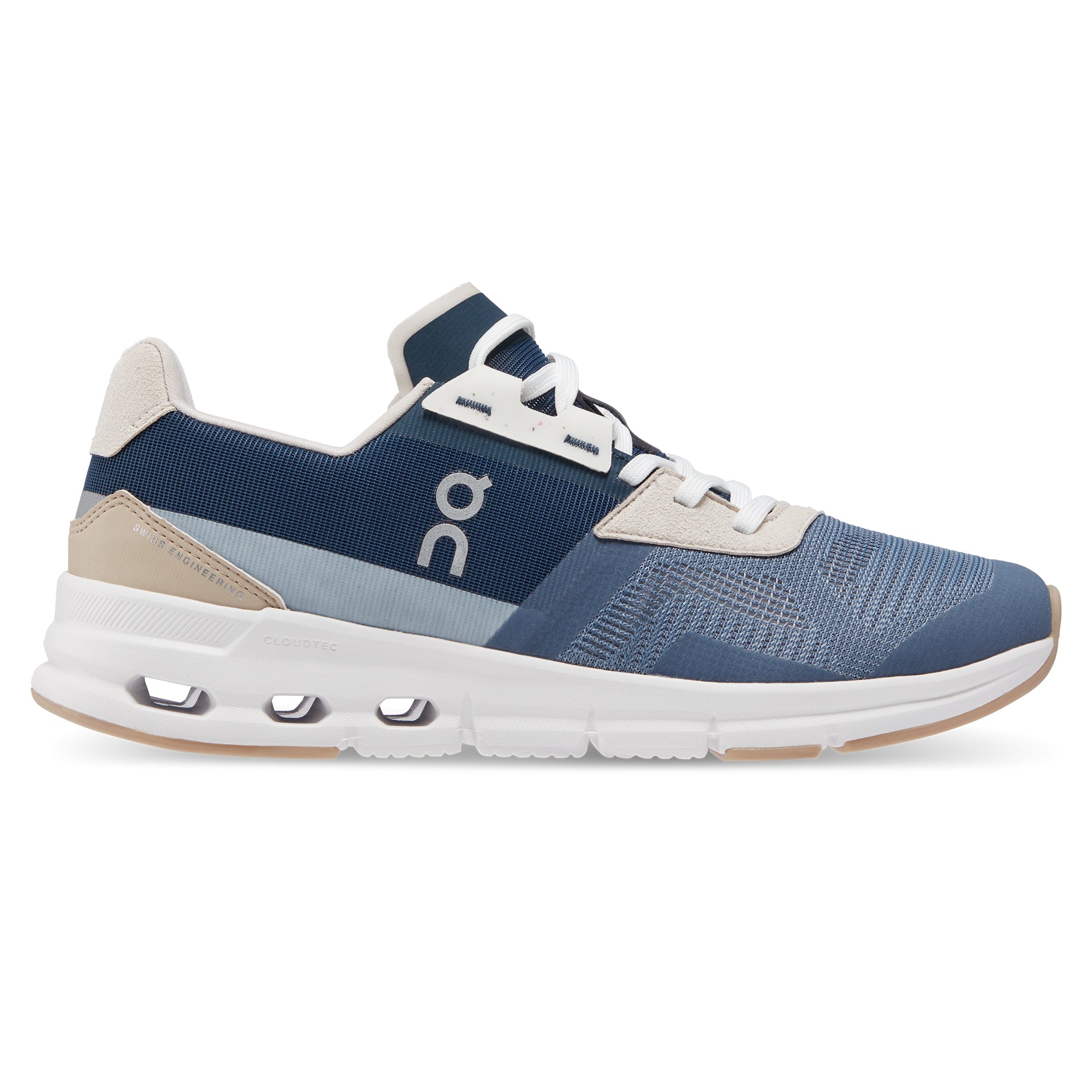 Cloudrift sneaker On women shoe navy metal side