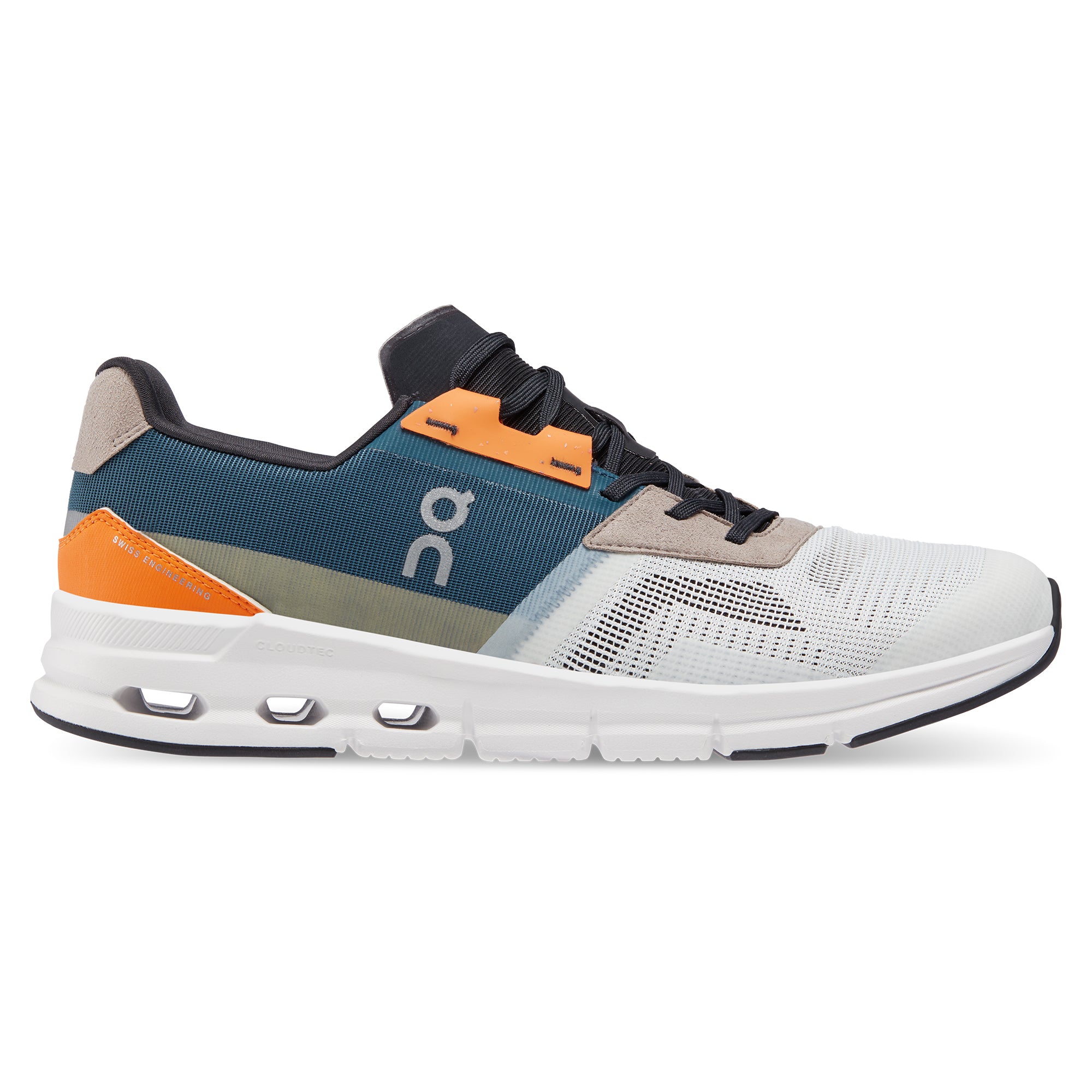 On running Cloudrift sneaker shoe men ivory storm side