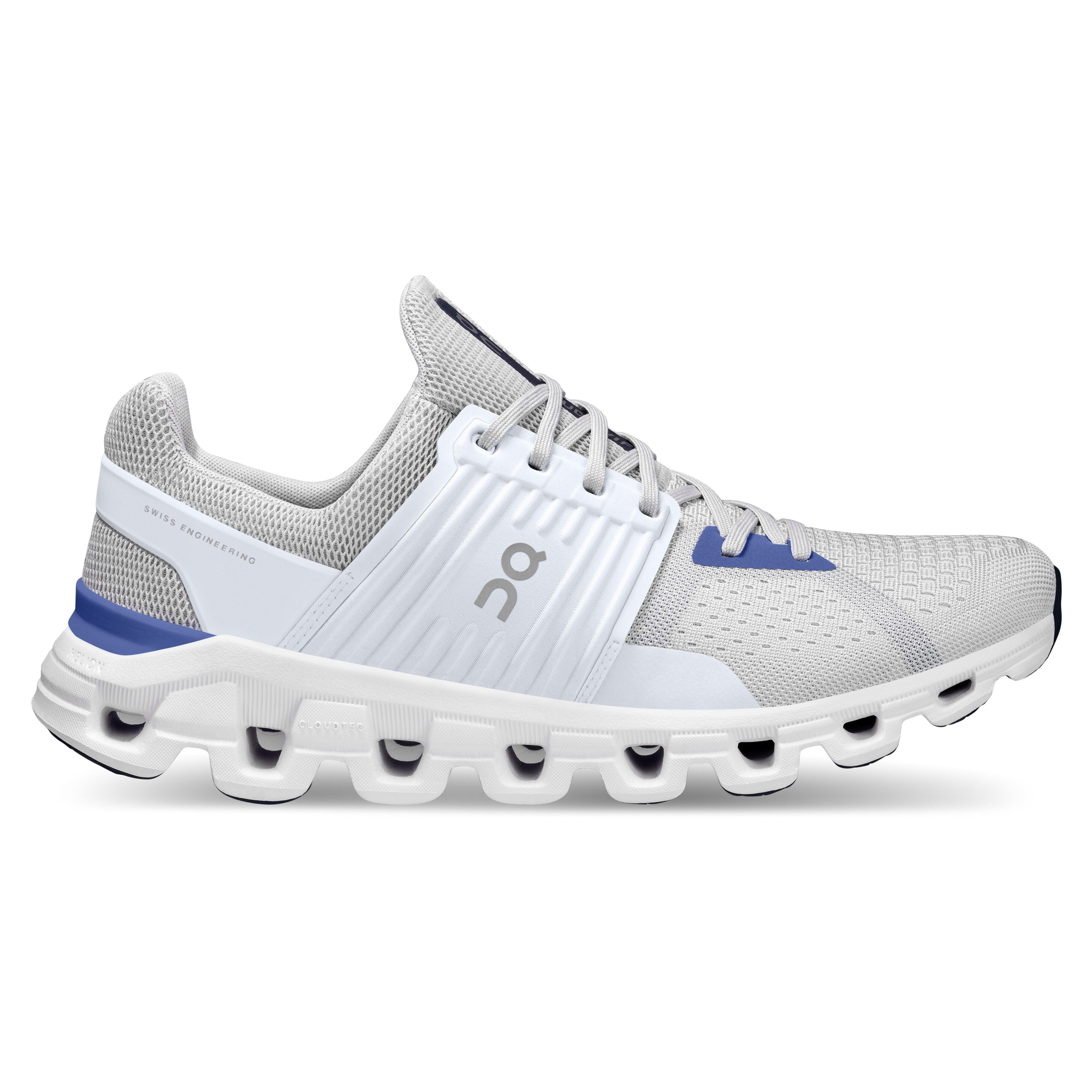 on running cloudswift men shoe glacier cobalt side