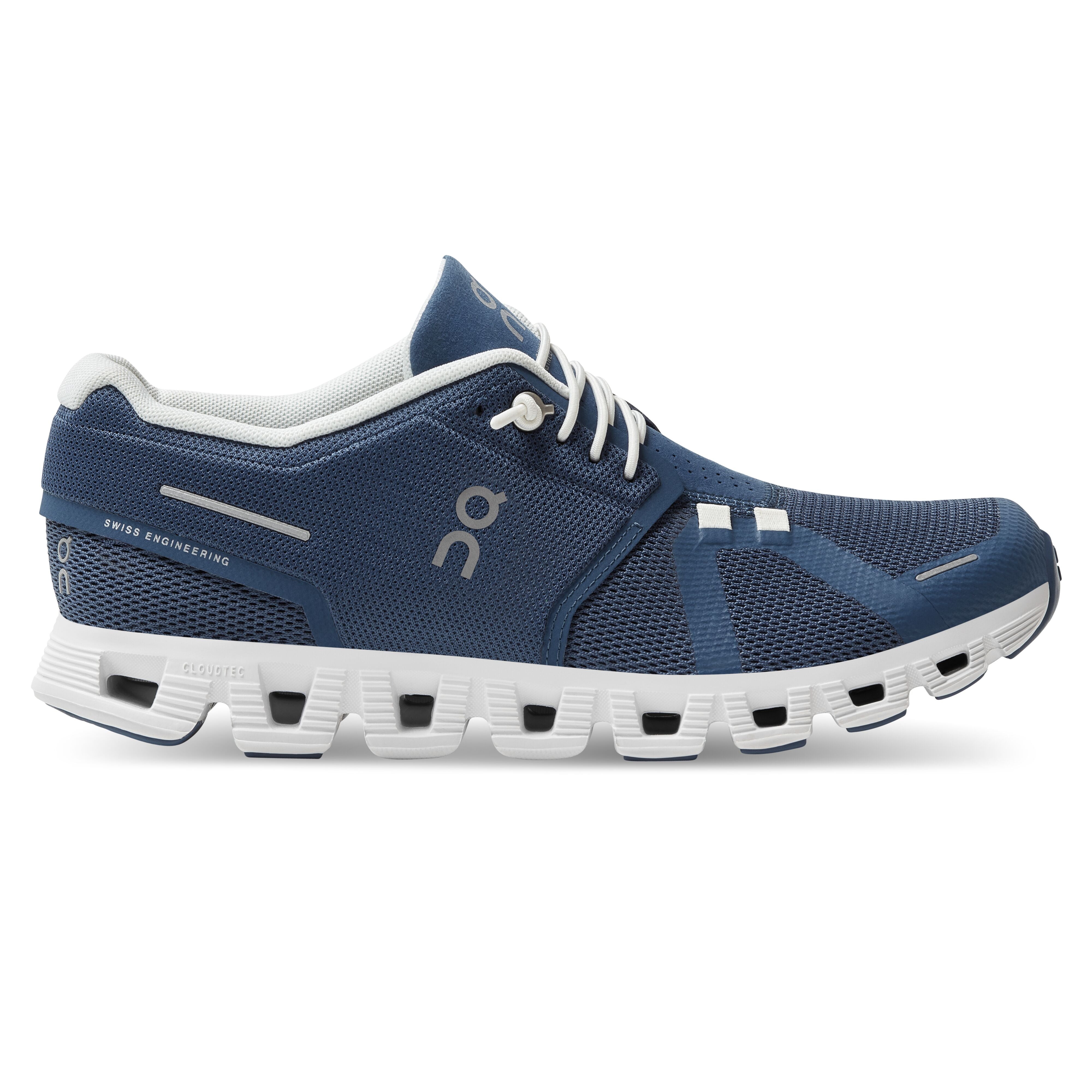 On running Cloud 5 shoe women denim blue white 59.98901