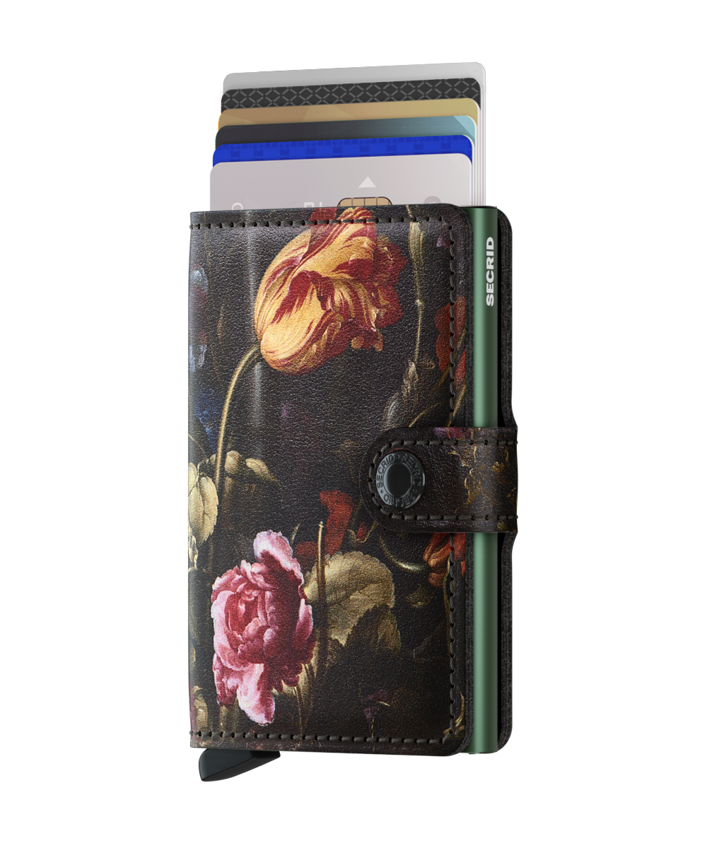 A Vase With Flowers (Vosmaer (1613)) - Secrid x Rijksmuseum Miniwallet cards