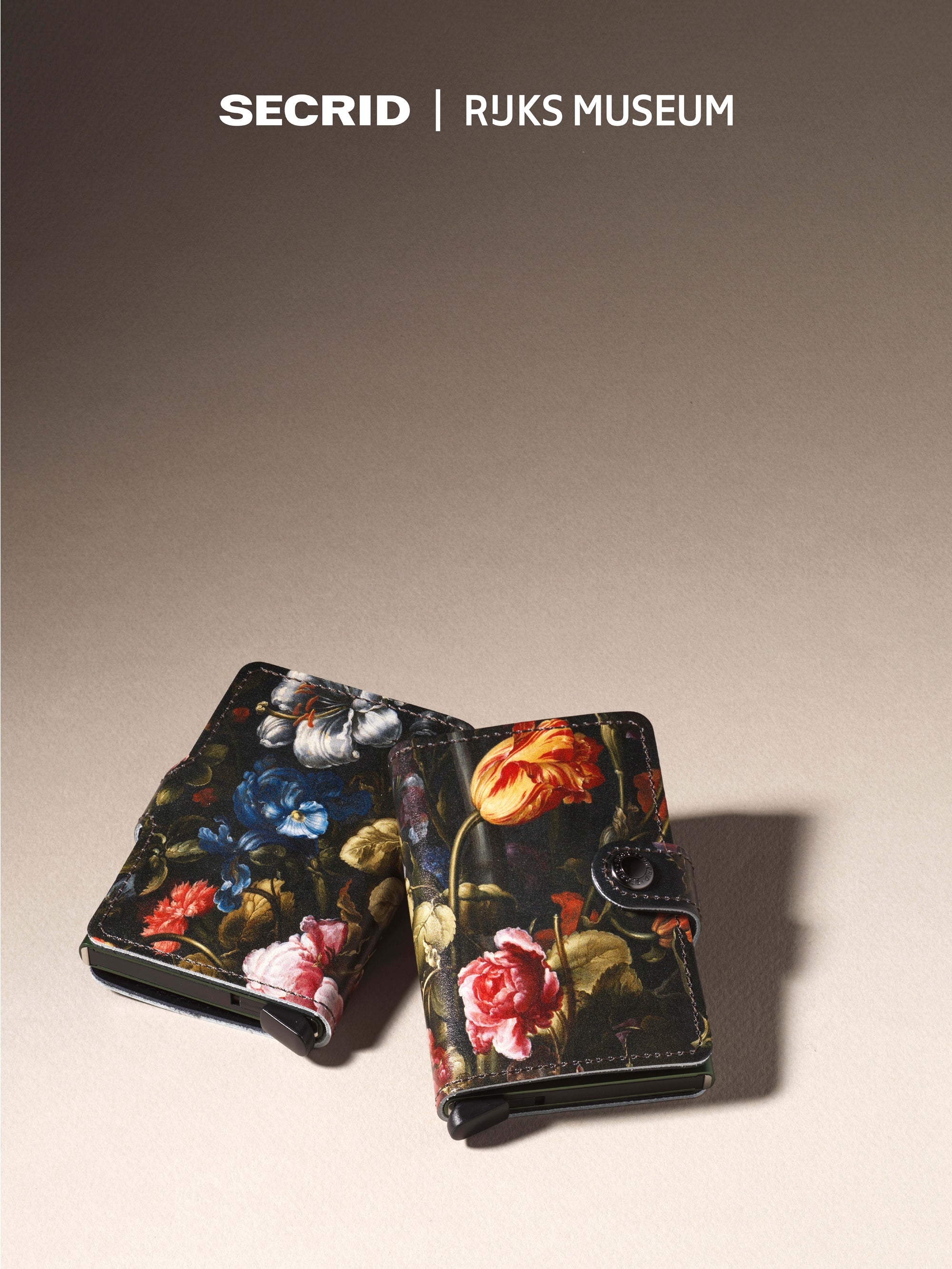 A Vase With Flowers (Vosmaer (1613)) - Secrid x Rijksmuseum Miniwallet