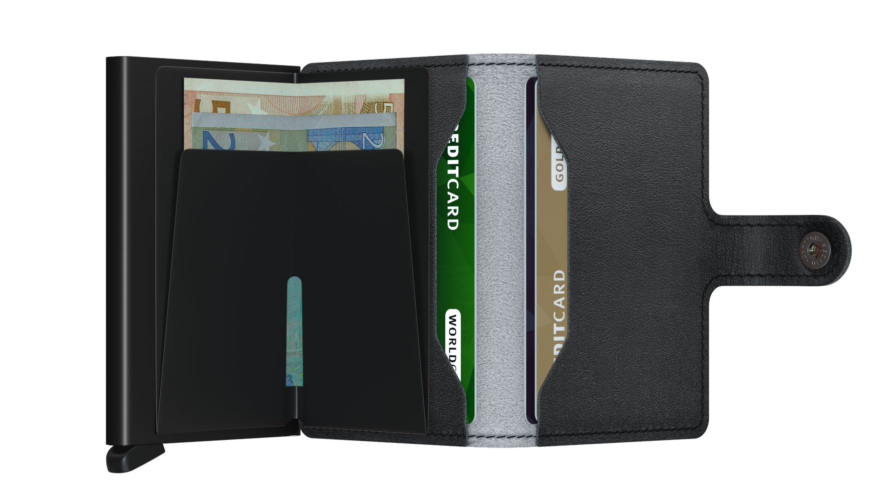 Night Watch (Rembrandt (1642) - Secrid x Rijksmueum Miniwallet open