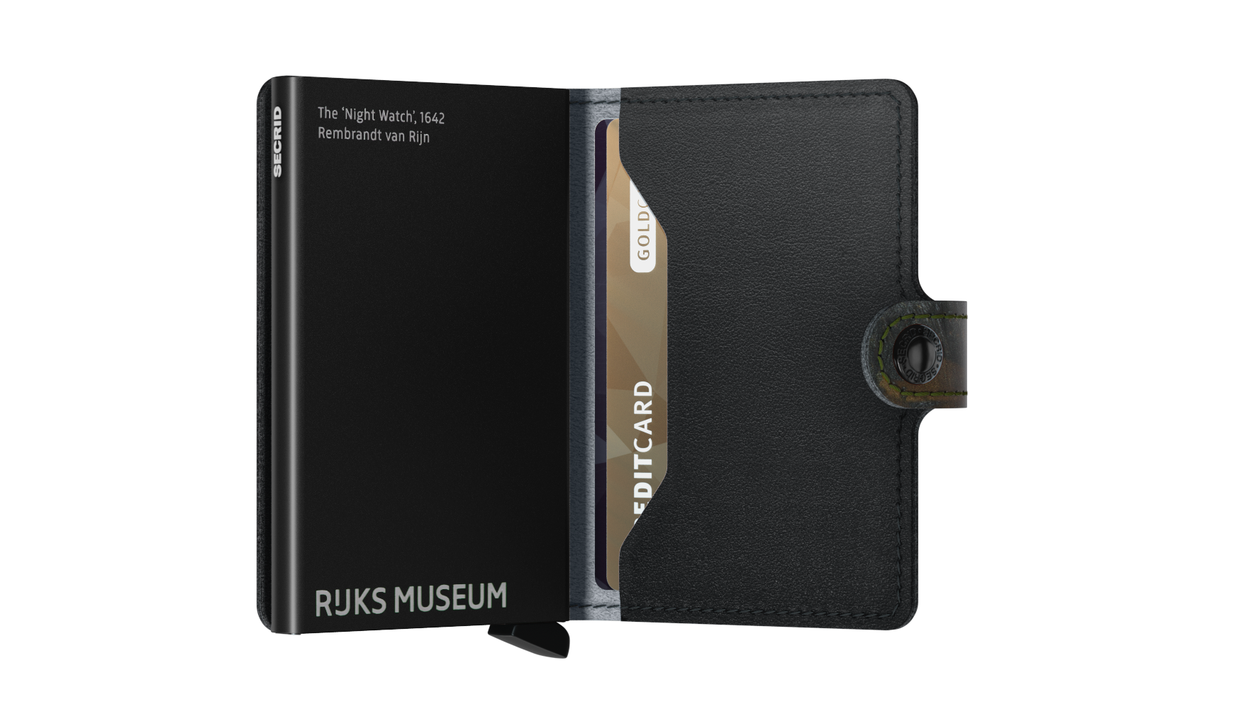 Night Watch (Rembrandt (1642) - Secrid x Rijksmueum Miniwallet engraving
