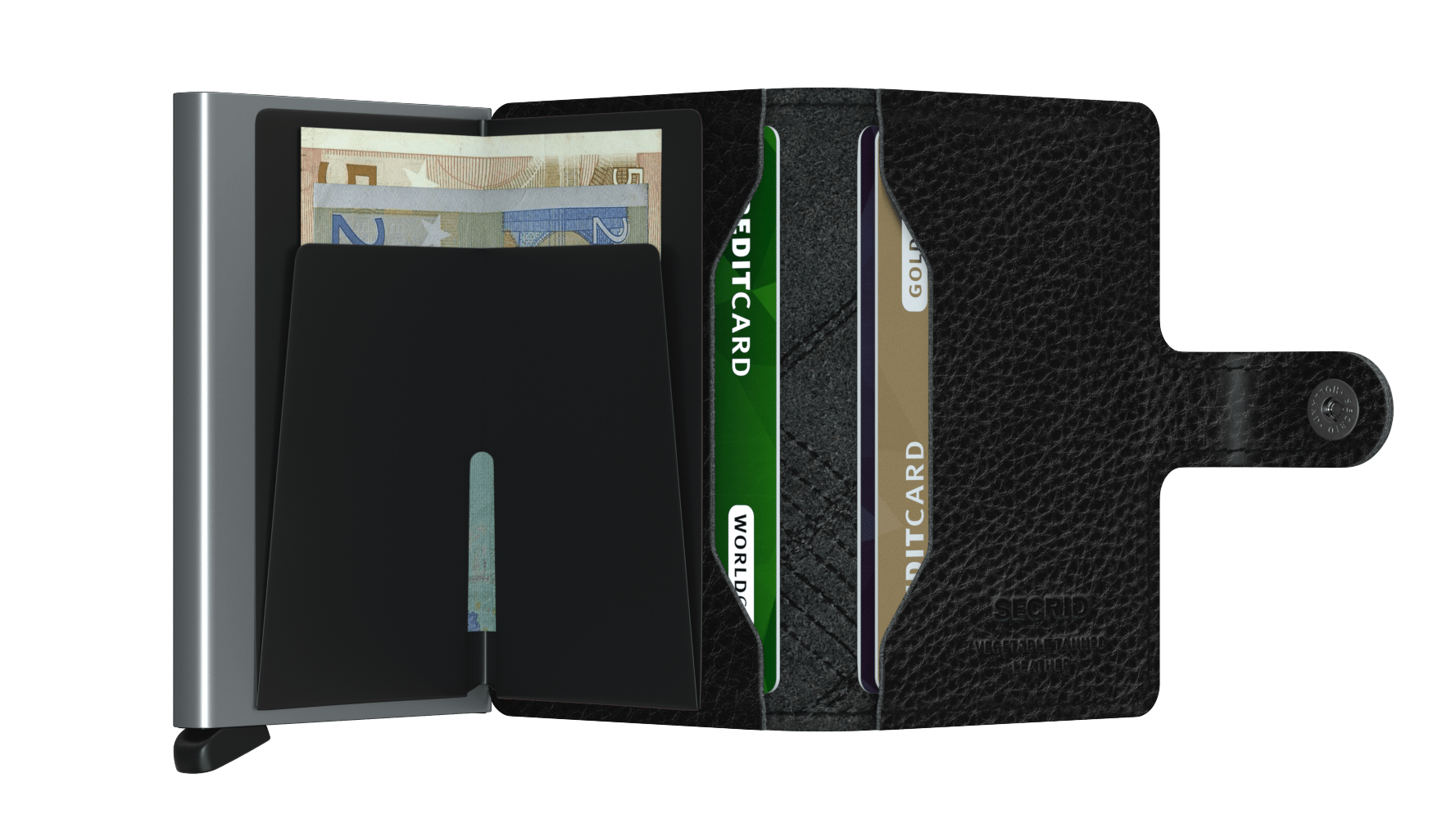 Stitch Linea Leather Miniwallet