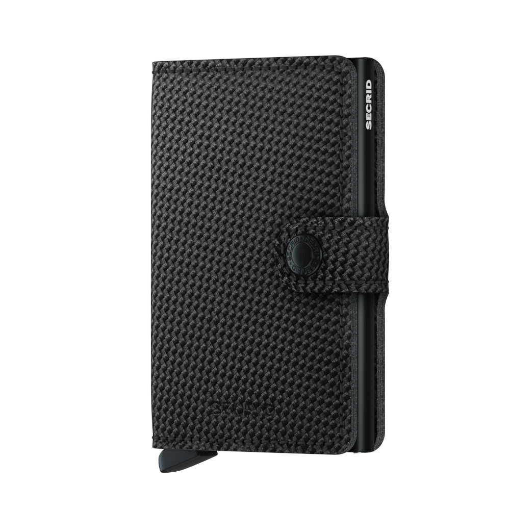 Carbon Leather Miniwallet