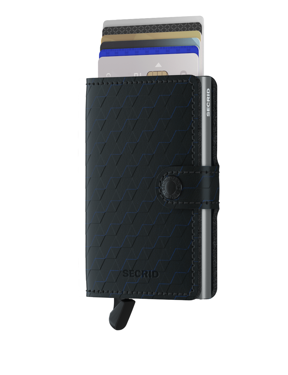 Optical Leather Miniwallet