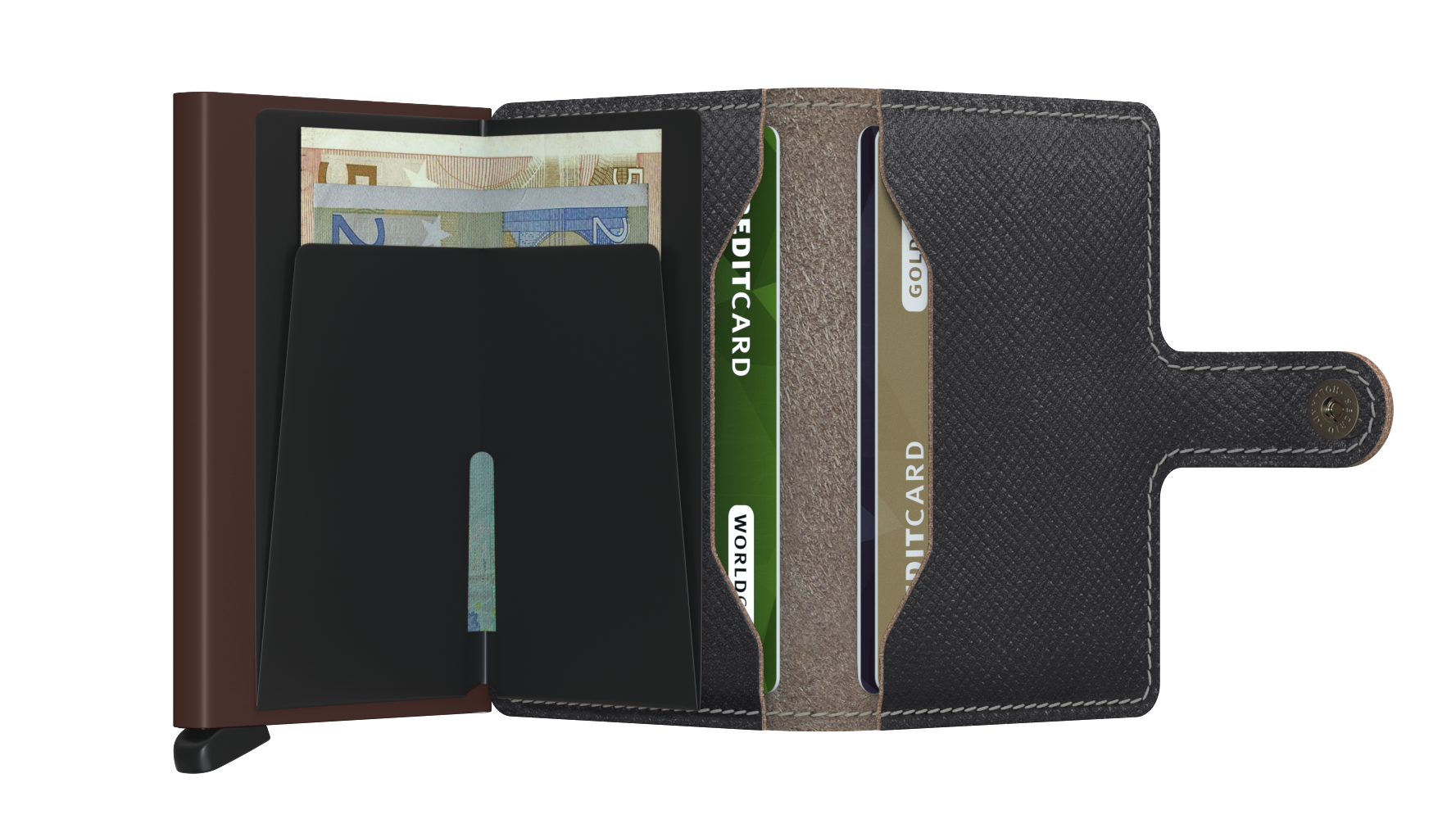 Saffiano Leather Miniwallet